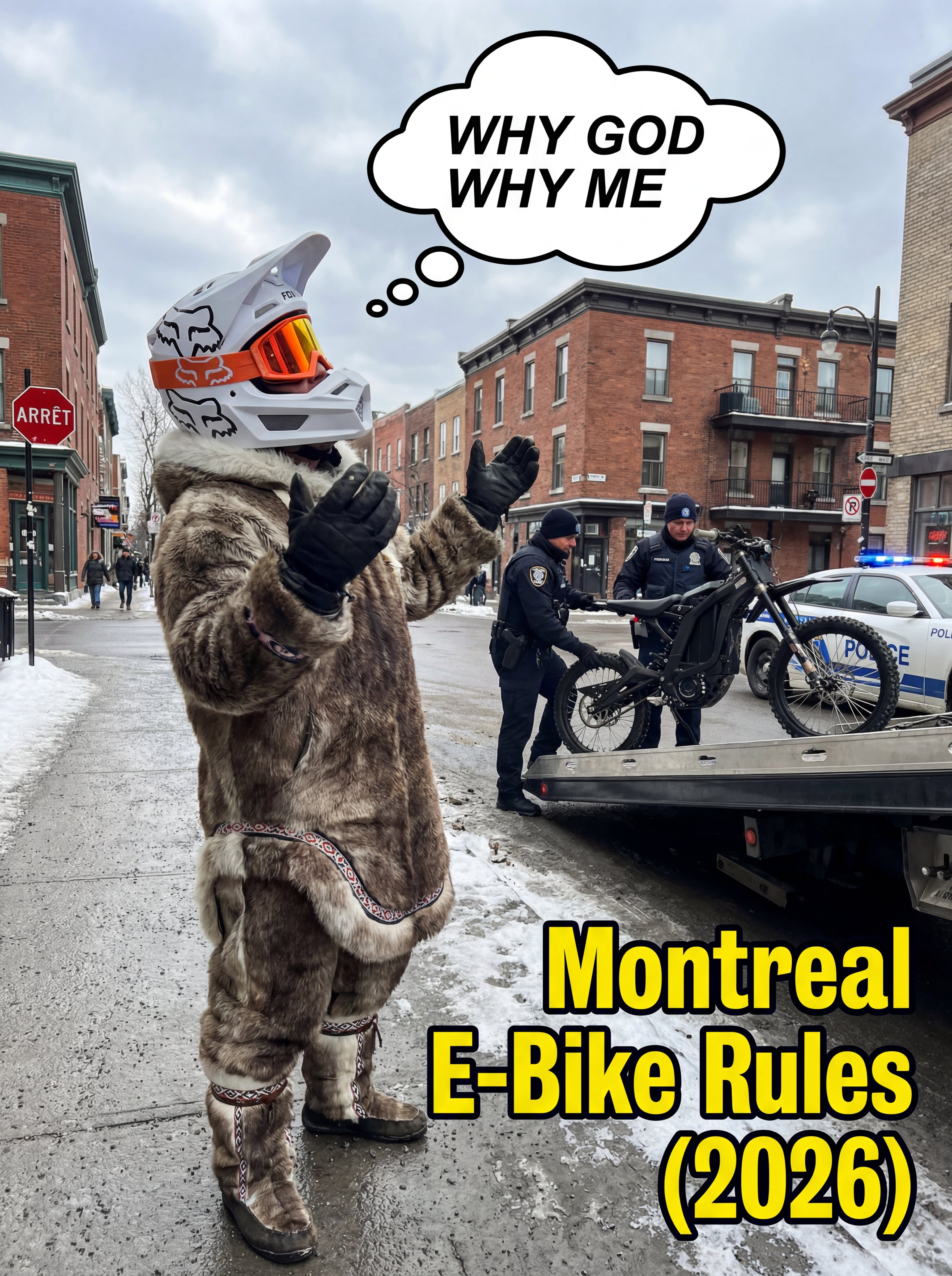 Montreal E-Bike Rules (2026): Laws, Fines & Where You Can Ride — cover photo · Zeus eBikes Canada