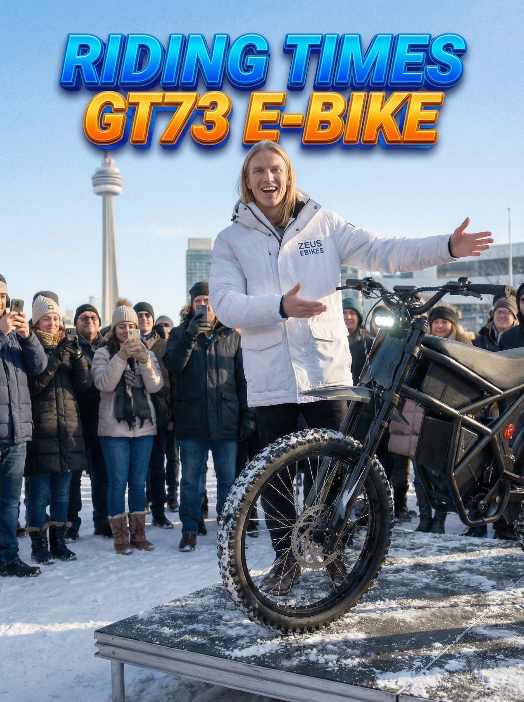 Riding Times GT73 Review Canada (2026): Dirt Bike DNA, Electric Heart, Full Family Lineup — cover photo · Zeus eBikes Canada