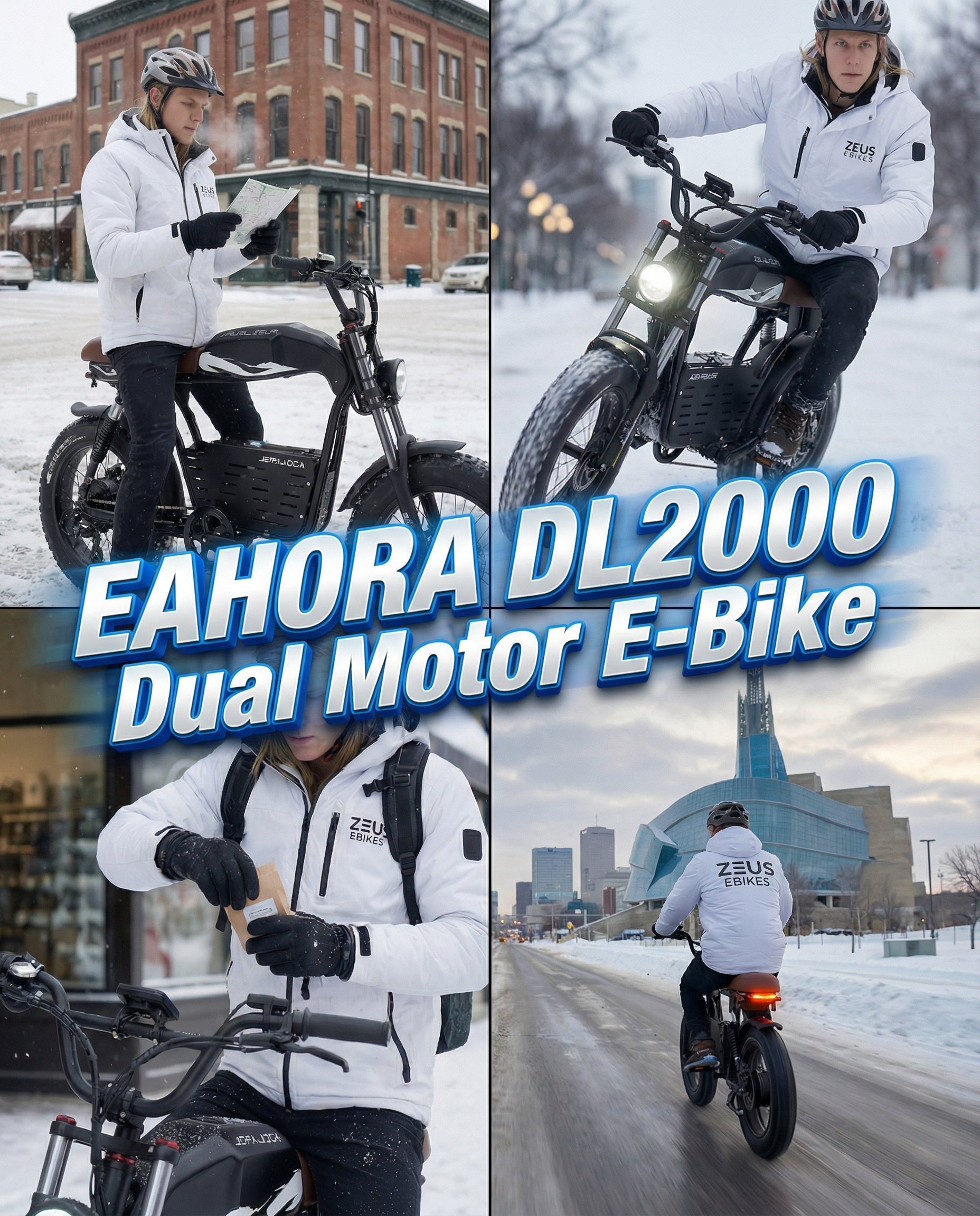 Eahora DL2000 Review in Canada | Fat Tire Electric Moped Breakdown — cover photo · Zeus eBikes Canada