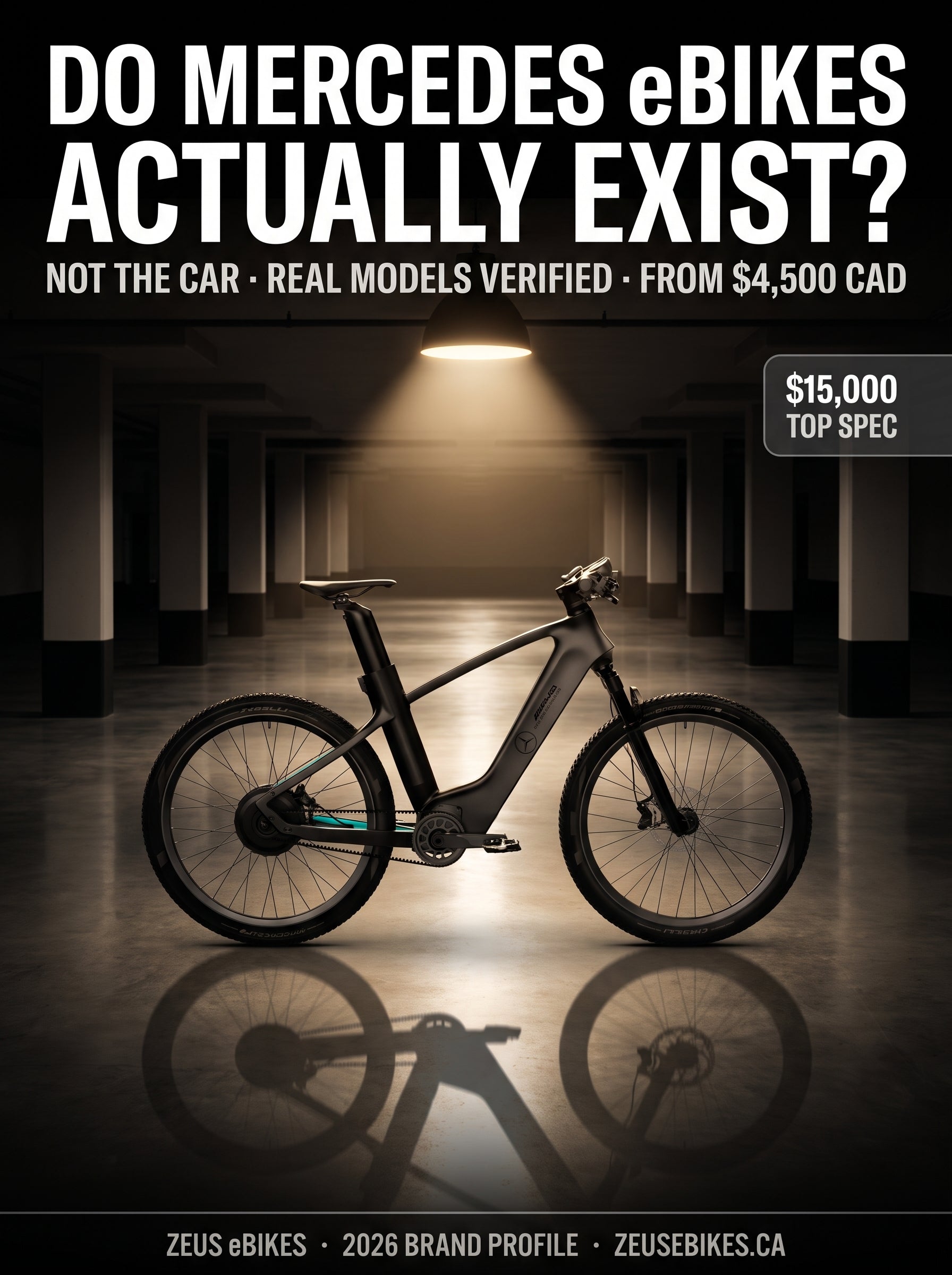 Mercedes-AMG eBike Canada — verified brand profile 2026 · Zeus eBikes