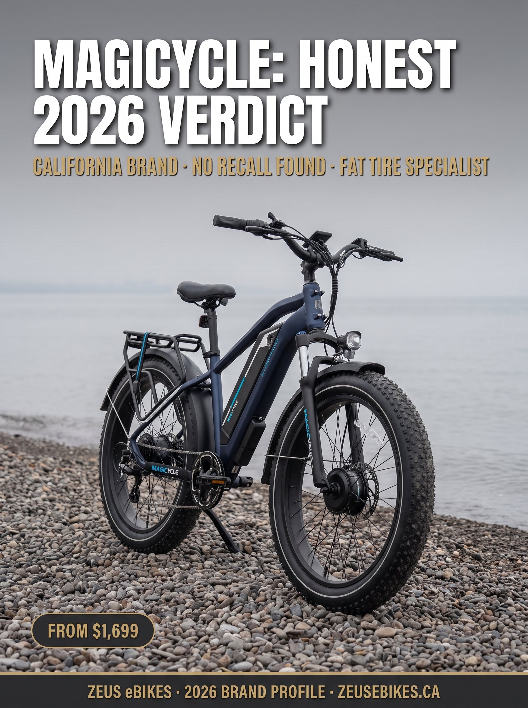 Magicycle eBikes Canada — verified brand profile 2026 · Zeus eBikes
