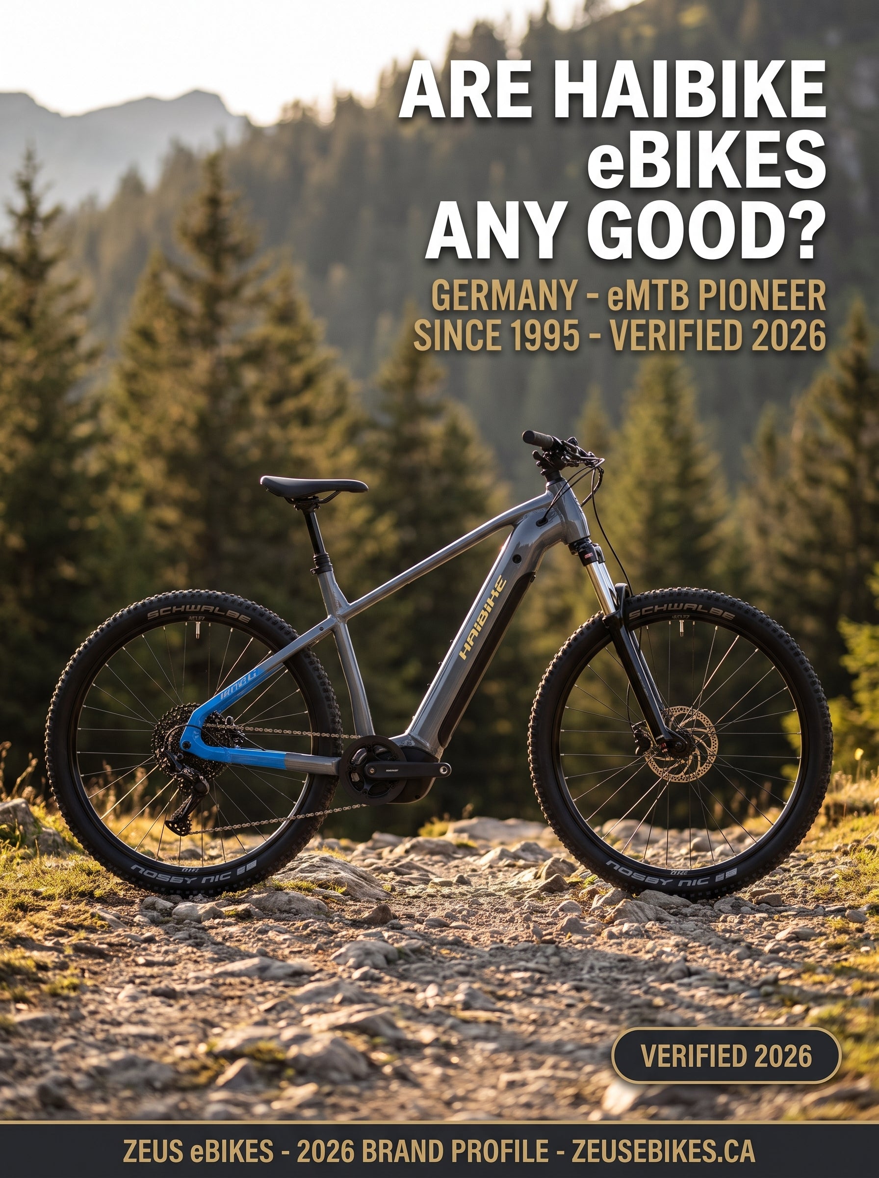 Are Haibike eBikes any good — verified 2026 brand profile, Zeus eBikes Canada