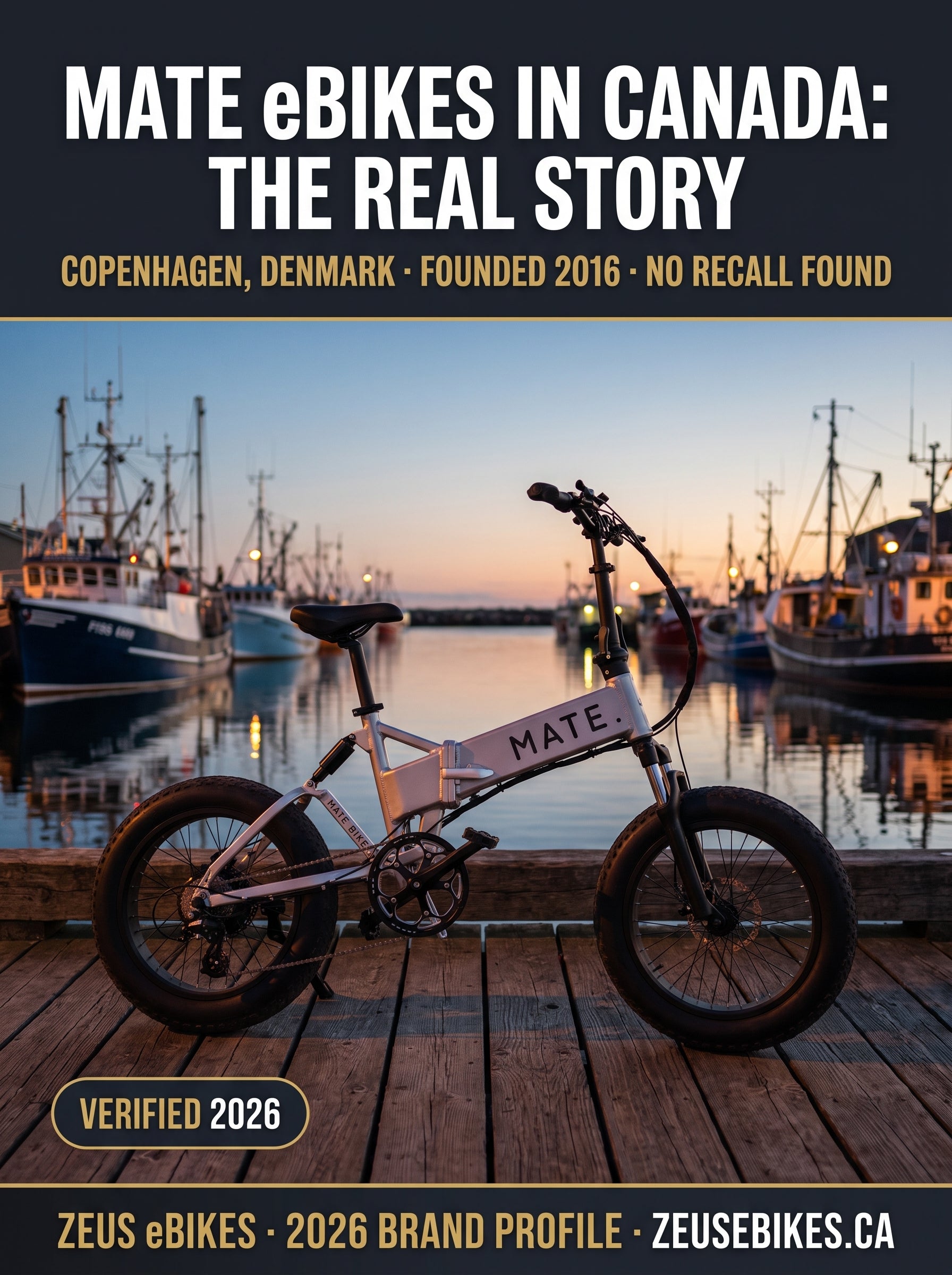 MATE eBikes in Canada — the real story, verified 2026 brand review, Zeus eBikes Canada