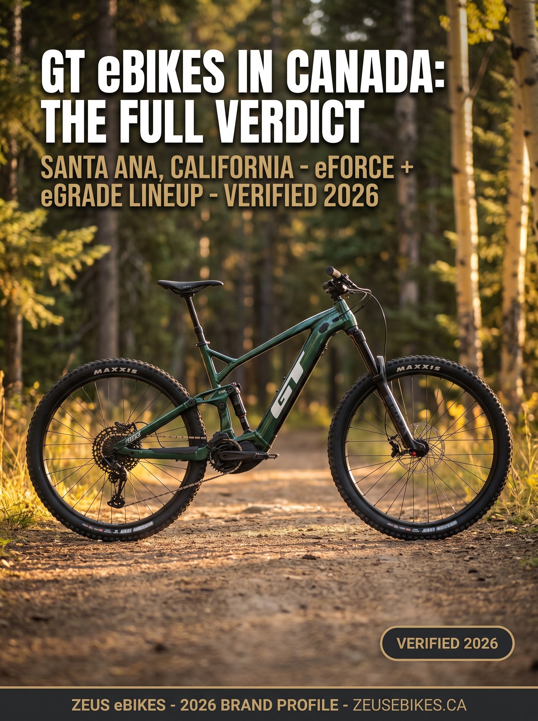 Are GT eBikes any good in Canada — verified 2026 brand profile, Zeus eBikes Canada