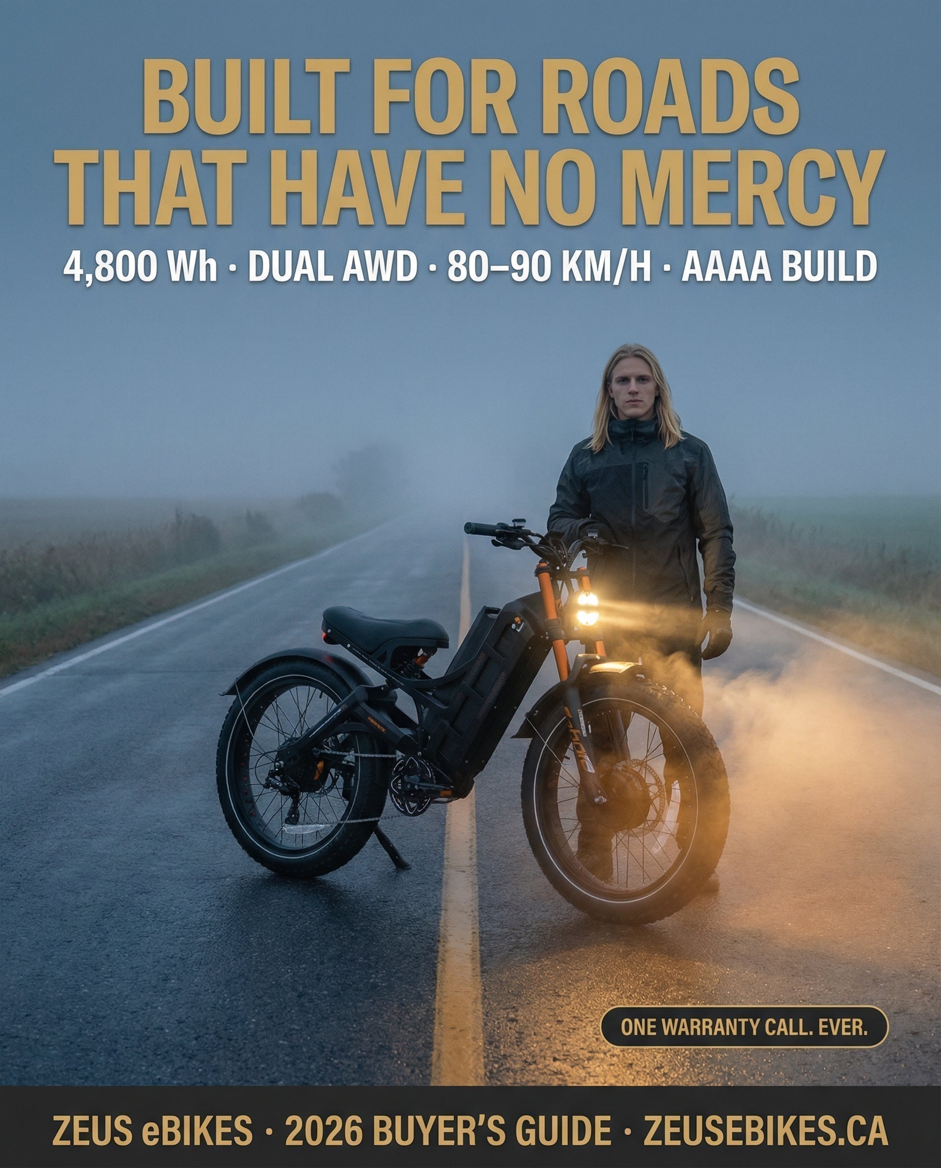 Eahora Romeo Ultra II Review Canada (2026): AAAA Built, the Country-Road Throttle King — cover photo · Zeus eBikes Canada