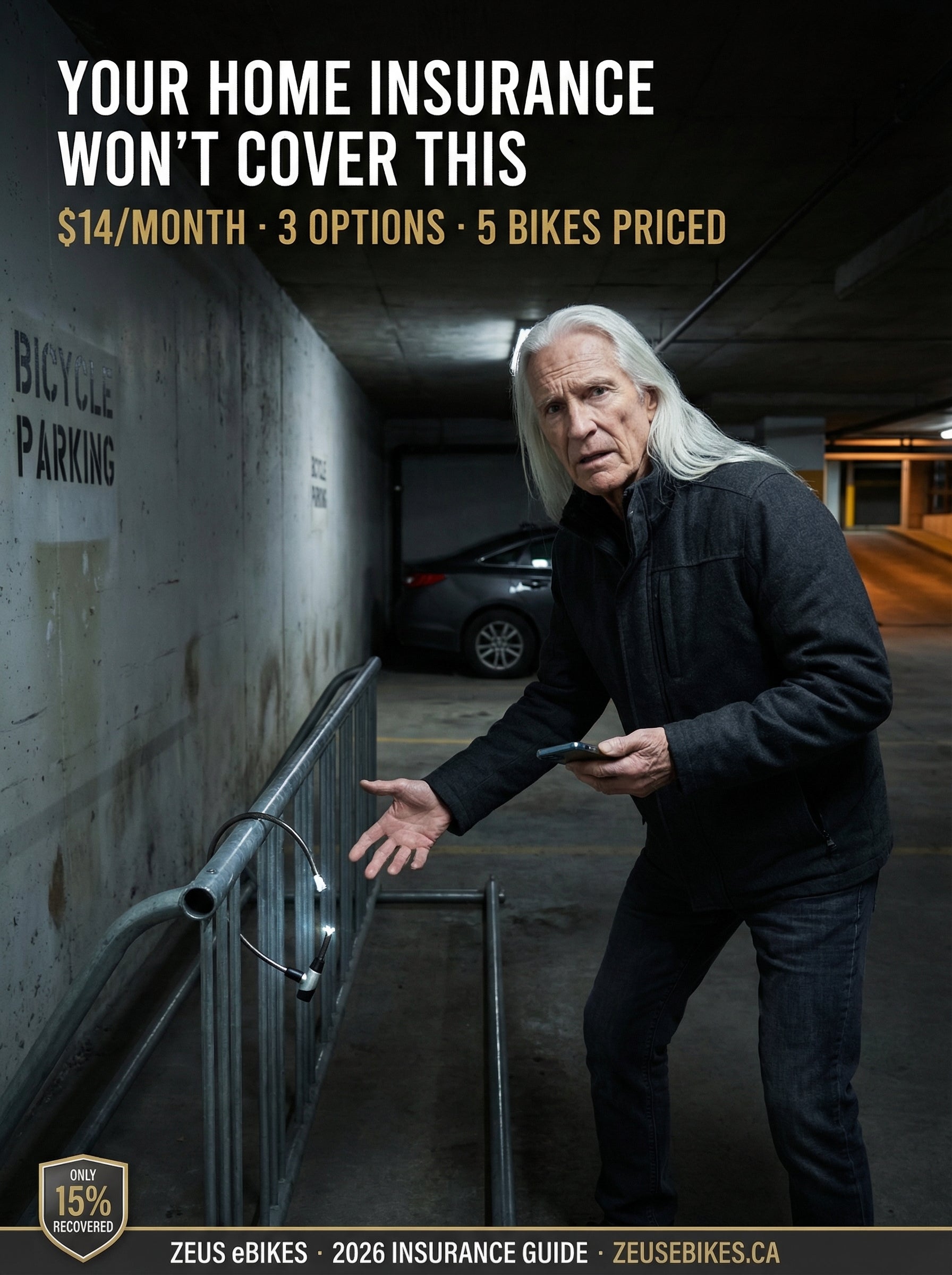 eBike Insurance Canada (2026): Do You Need It? Real Costs & 3 Options