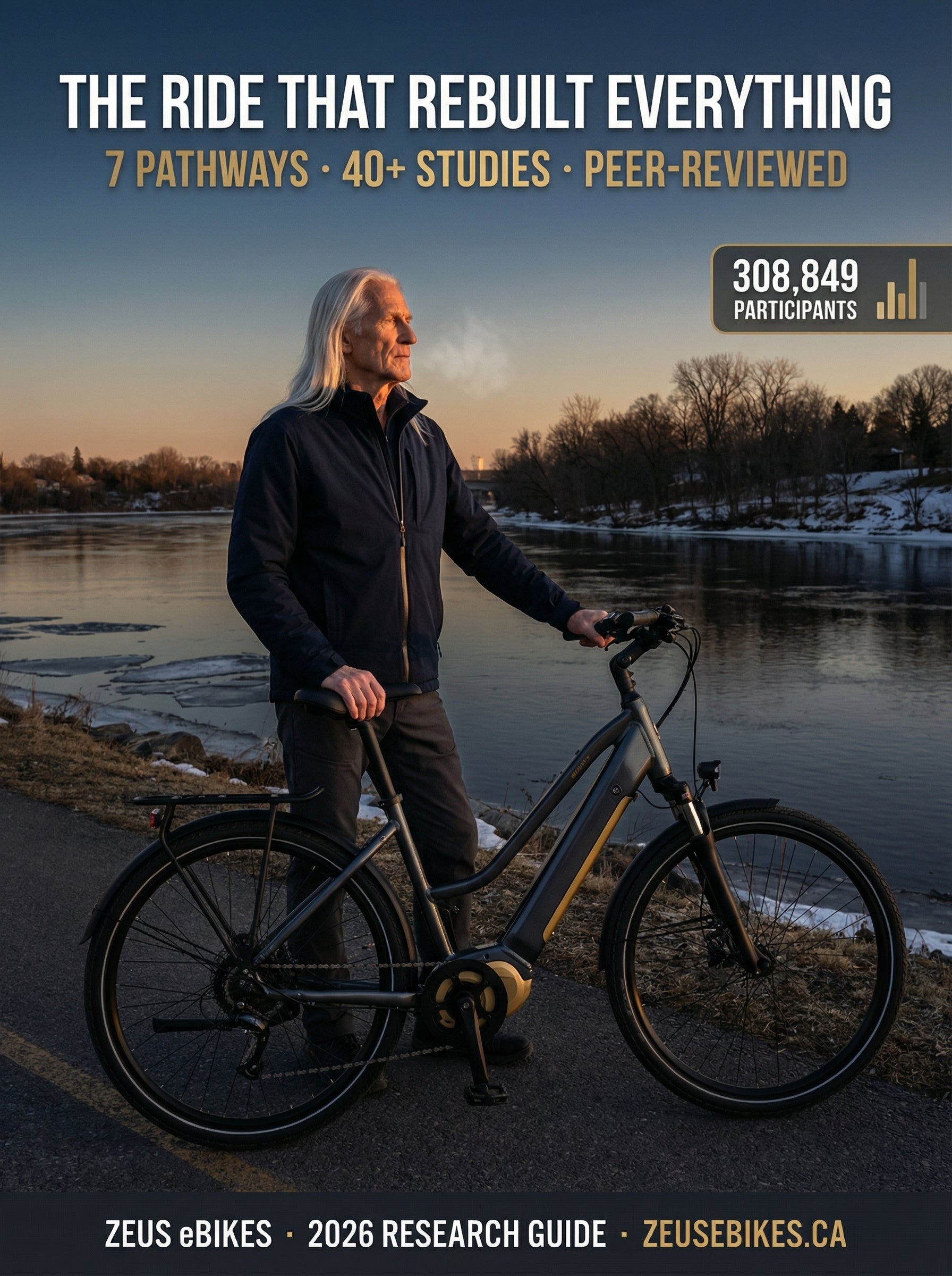 eBikes & Mental Health: 7 Research-Backed Pathways (2026) — cover photo · Zeus eBikes Canada