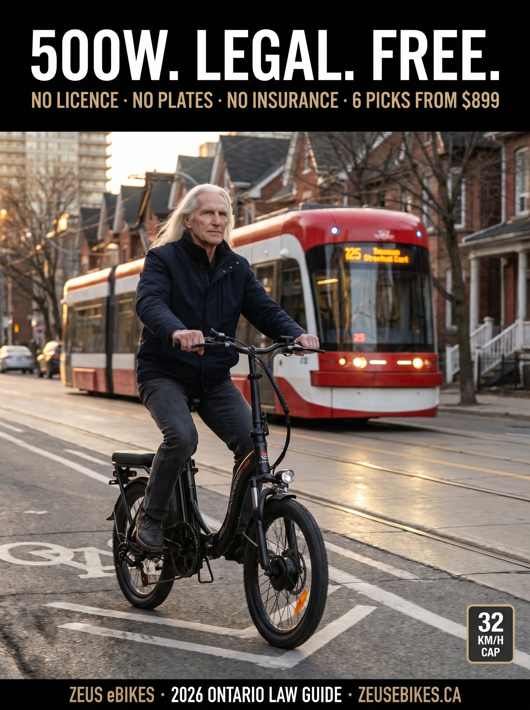 Ontario eBike Laws 2026: What's Legal, What's Changing & 9 Verified Legal Picks — cover photo · Zeus eBikes Canada