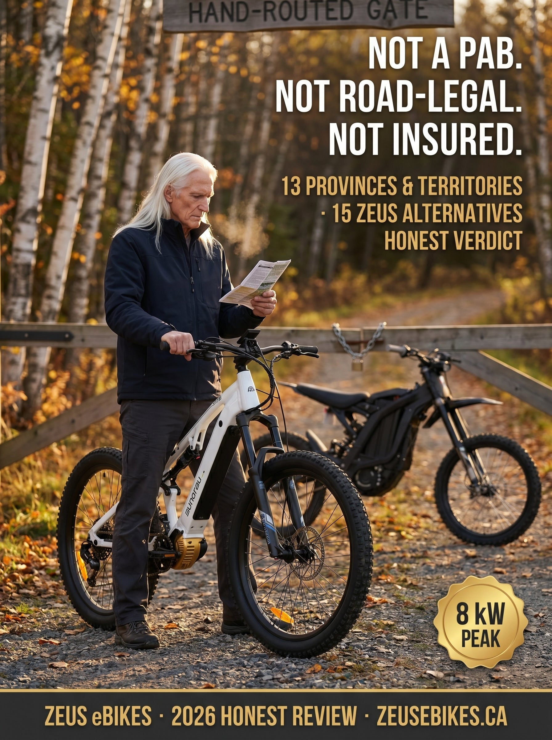 Sur-Ron Canada (2026): The Honest Review + 17 Legal Alternatives — cover photo · Zeus eBikes Canada