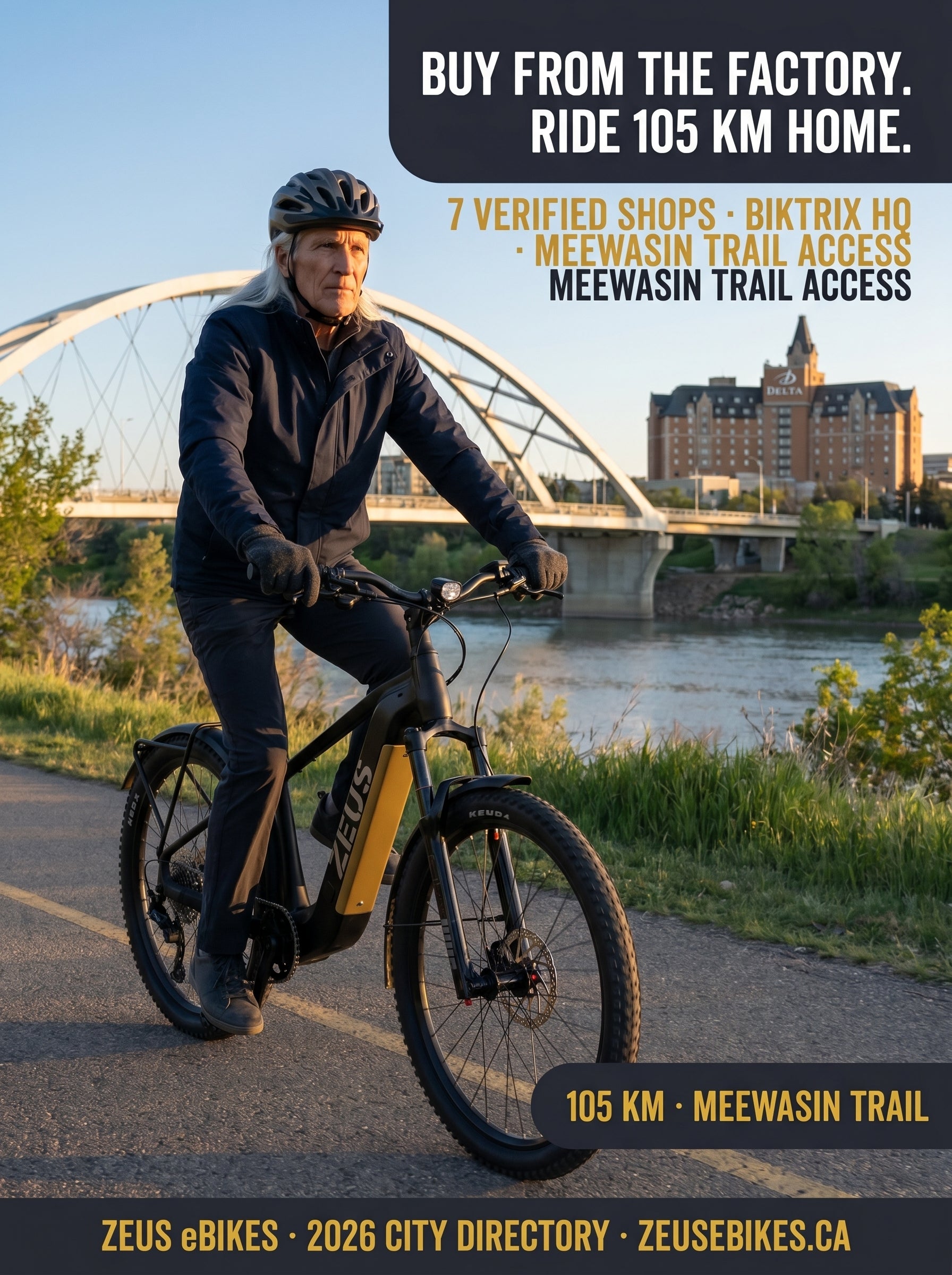 eBike Shops in Saskatoon, SK (2026): Every Verified Store — cover photo · Zeus eBikes Canada