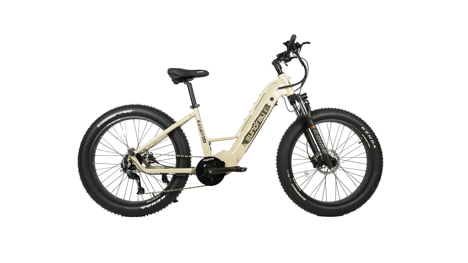 Eunorau FAT-HD 2.0 / Hunter X7 — 1000W Mid-Drive Fat Tire Electric Mountain Bike