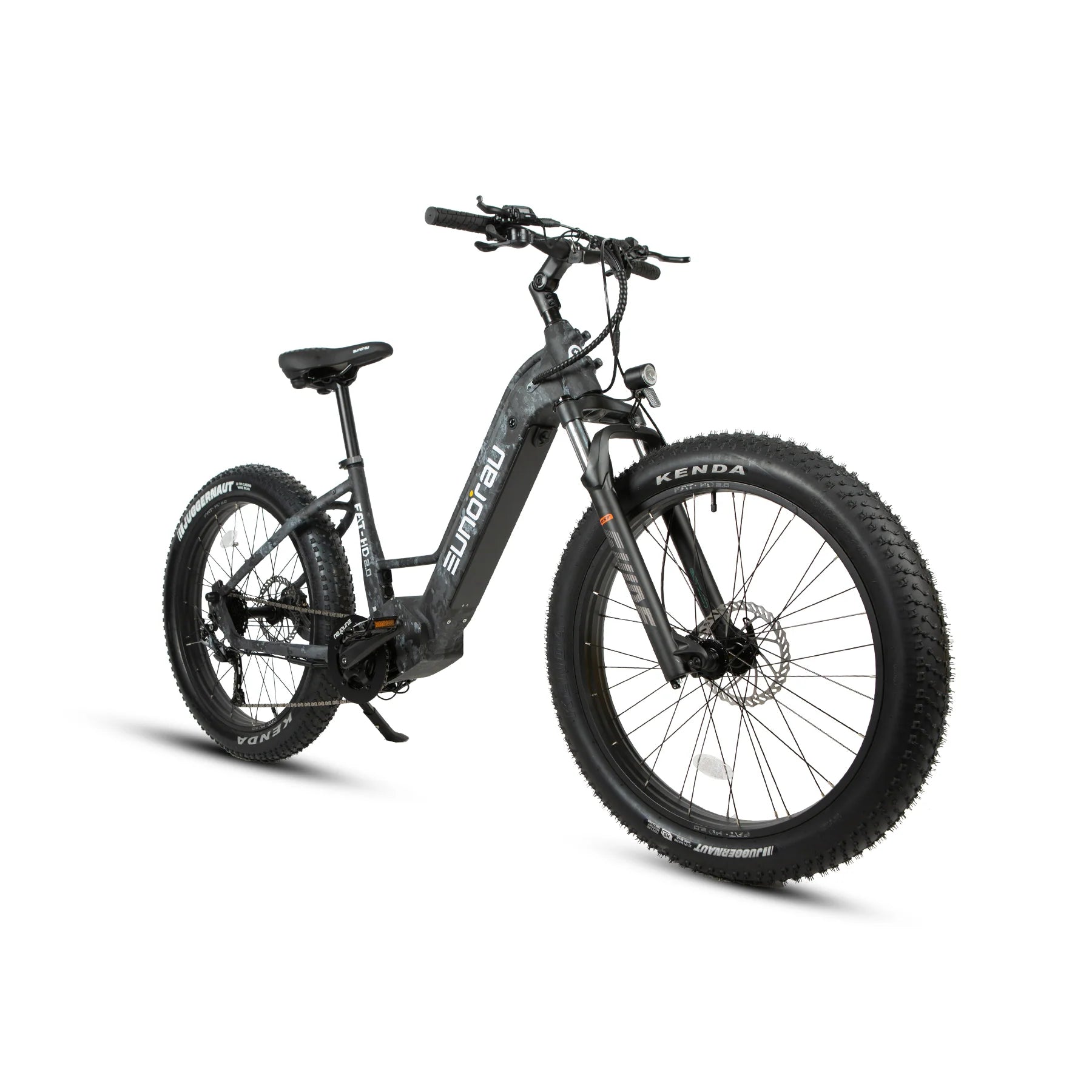 Eunorau FAT-HD 2.0 / Hunter X7 — 1000W Mid-Drive Fat Tire Electric Mountain Bike