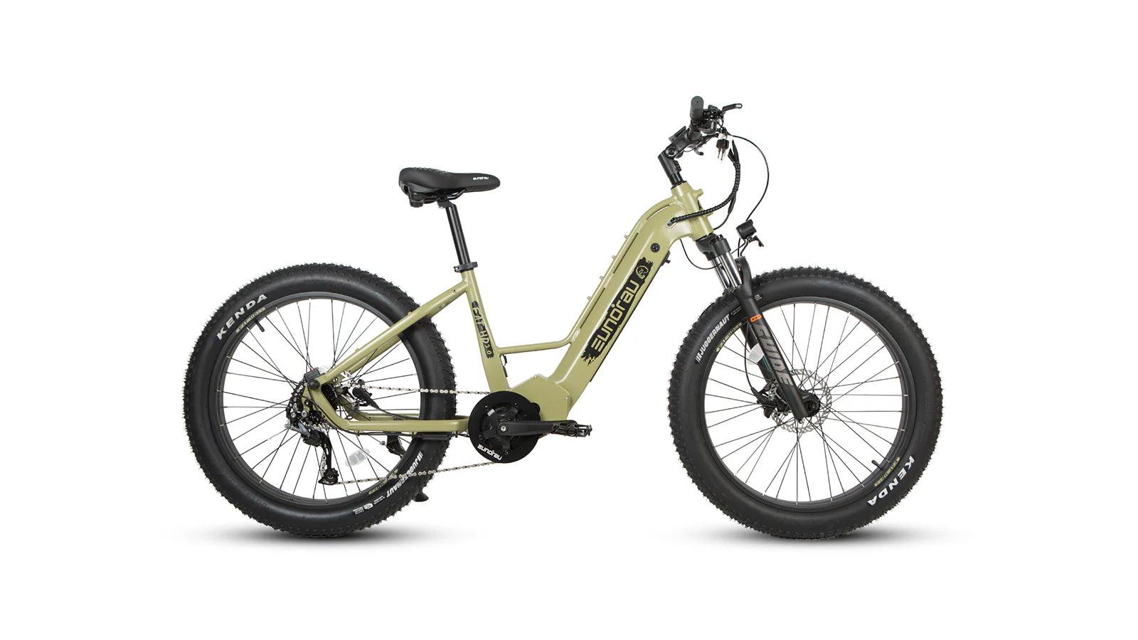 Eunorau FAT-HD 2.0 / Hunter X7 — 1000W Mid-Drive Fat Tire Electric Mountain Bike