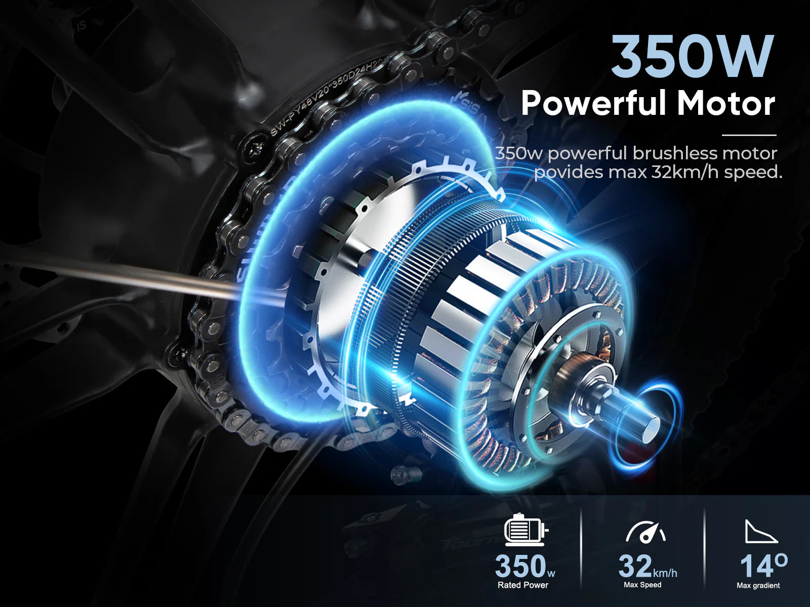 Samebike 20LVXD30-II Folding Electric Bike