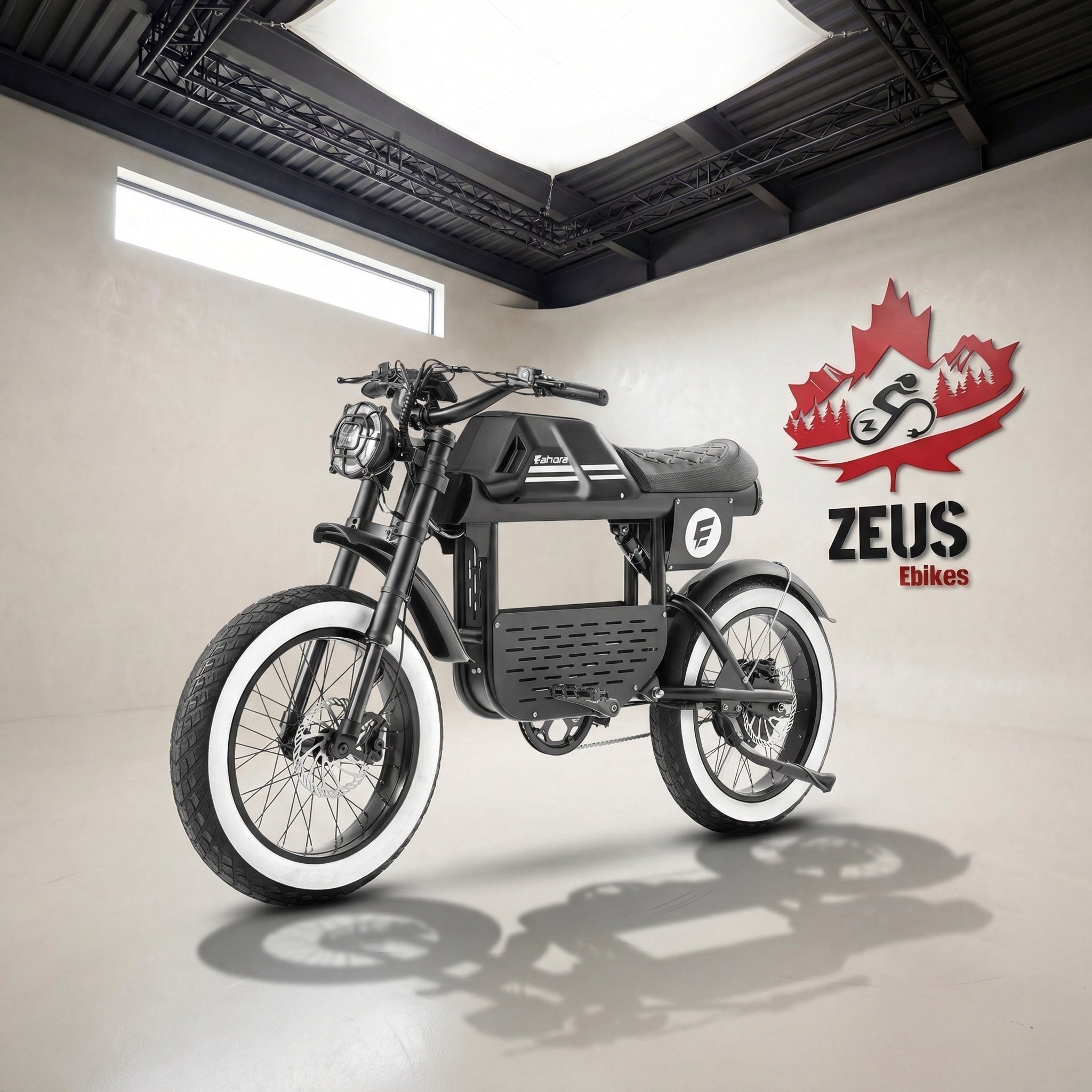 Eahora FT-01 Max 2025 Moped-Style Electric Bike (48V 30Ah, 500W, Hydraulic Brakes)