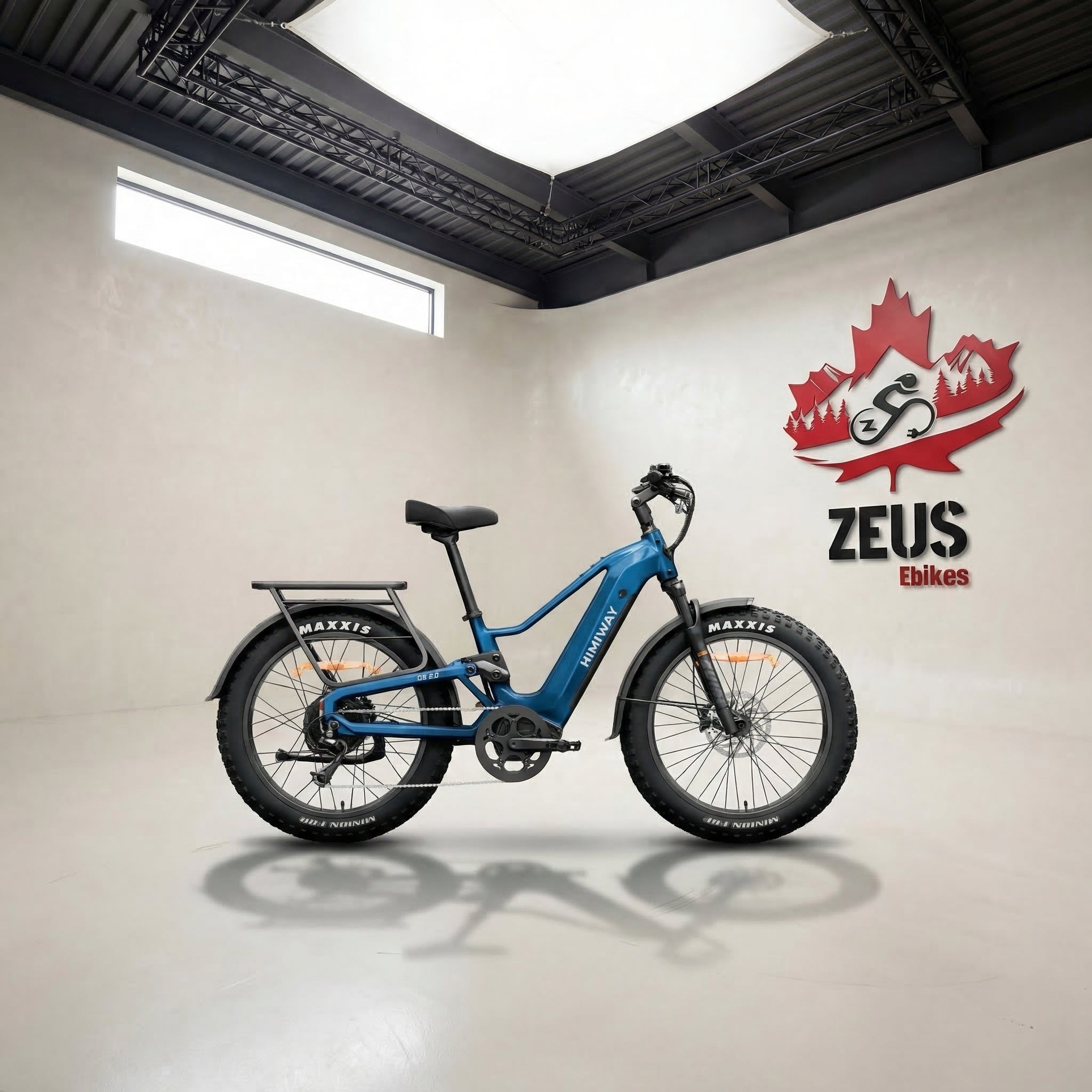 Himiway D5 2.0 Full Suspension Fat Tire eBike (26")