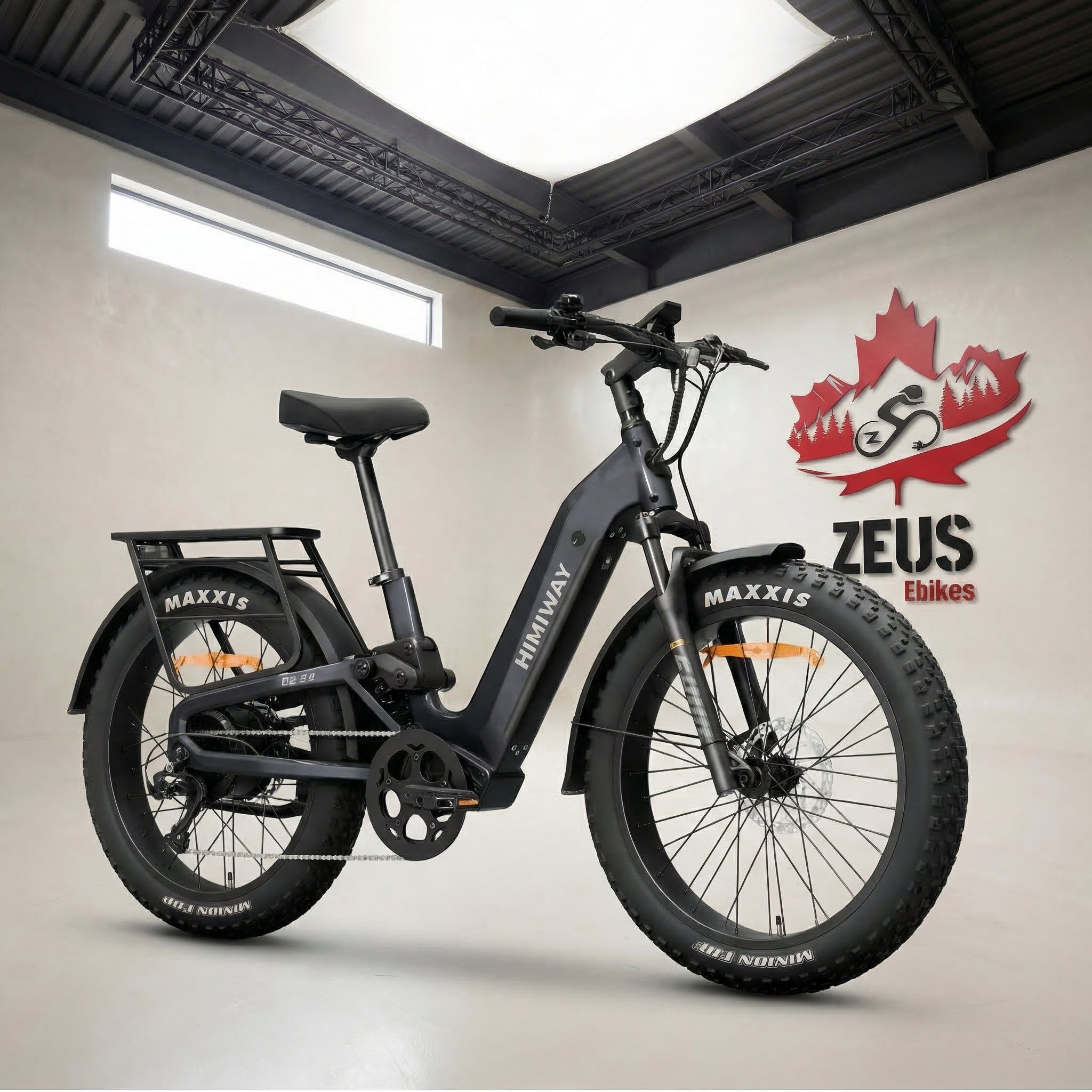 Himiway D5 2.0 ST Full Suspension Step-Thru Fat Tire eBike