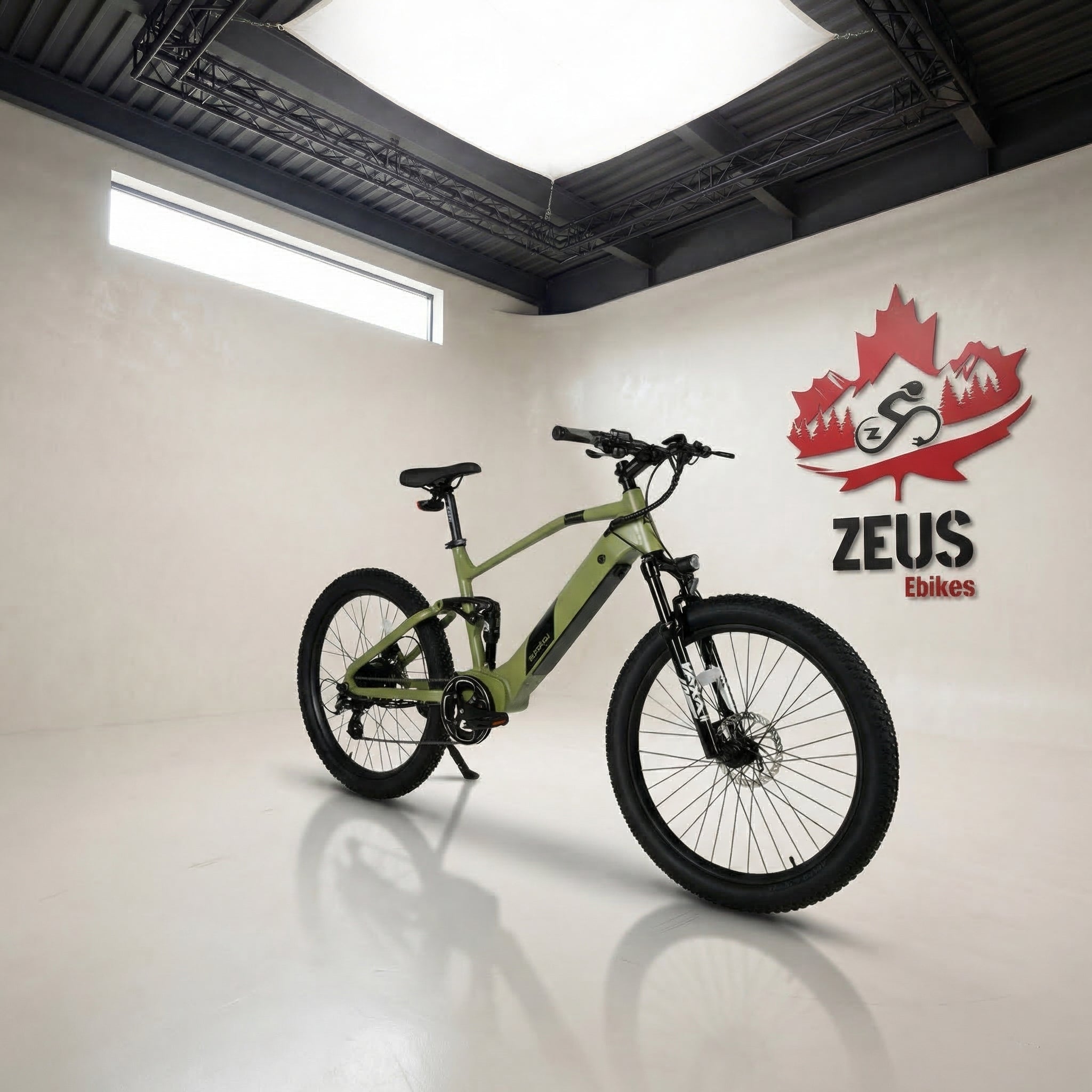 EUNORAU DEFENDER Electric Mountain Bike (27.5×3.0) — Full Suspension