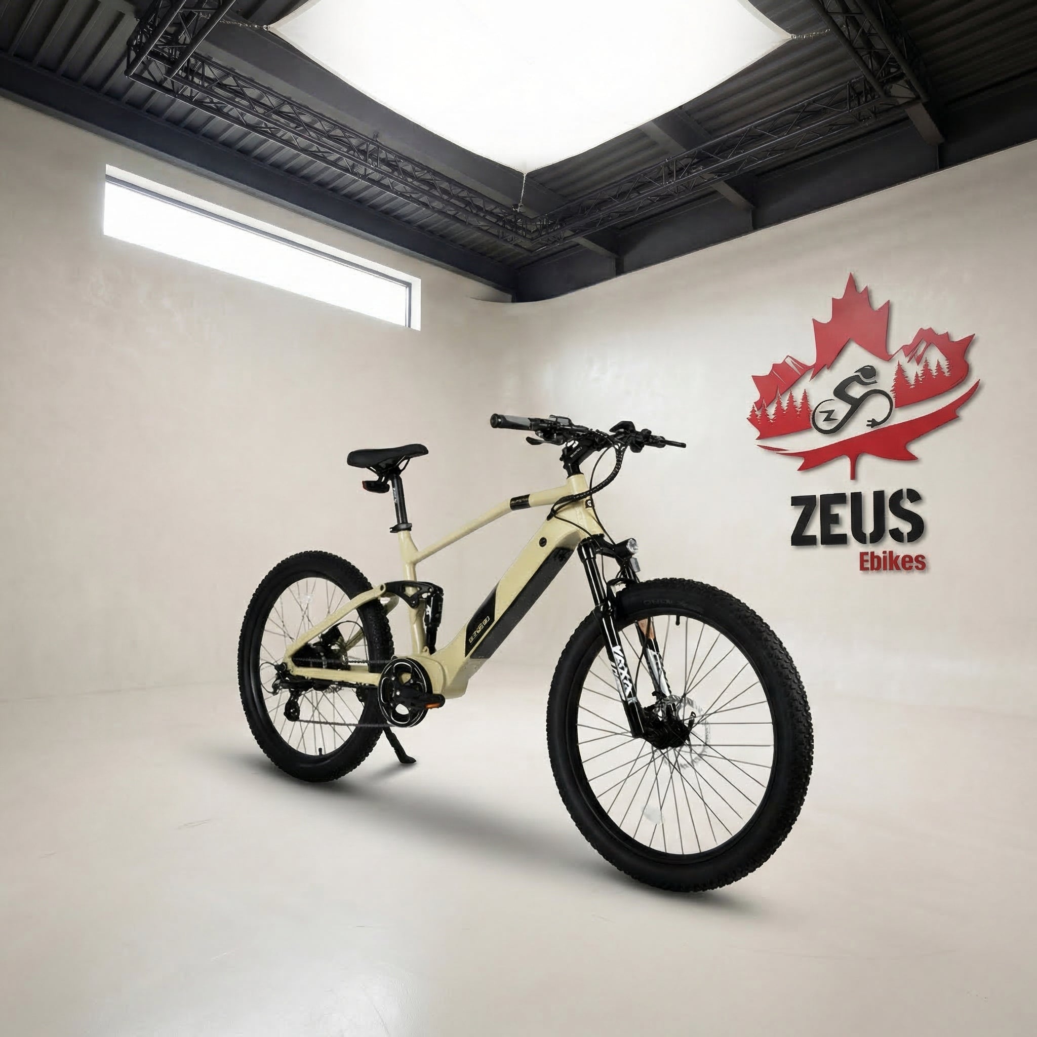 EUNORAU DEFENDER Electric Mountain Bike (27.5×3.0) — Full Suspension