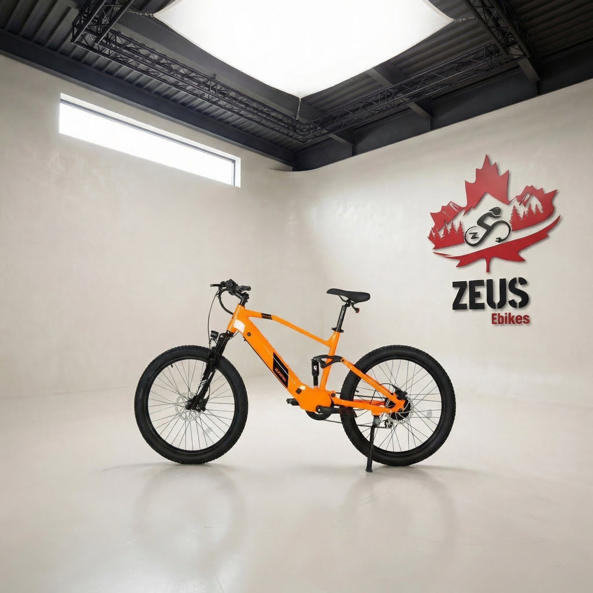 EUNORAU DEFENDER Electric Mountain Bike (27.5×3.0) — Full Suspension