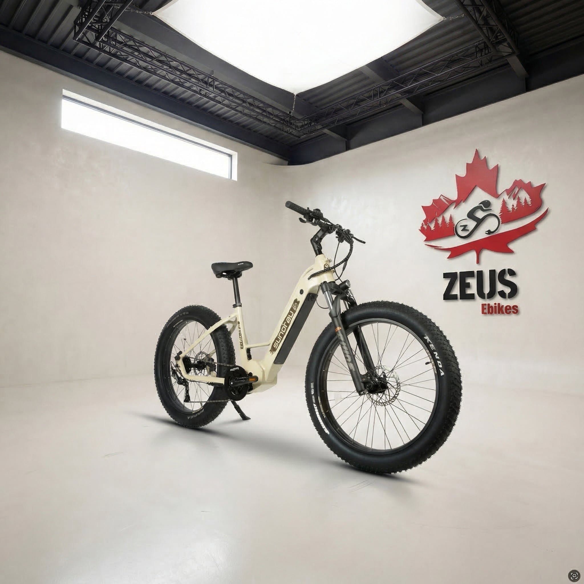 Eunorau FAT-HD 2.0 / Hunter X7 — 1000W Mid-Drive Fat Tire Electric Mountain Bike