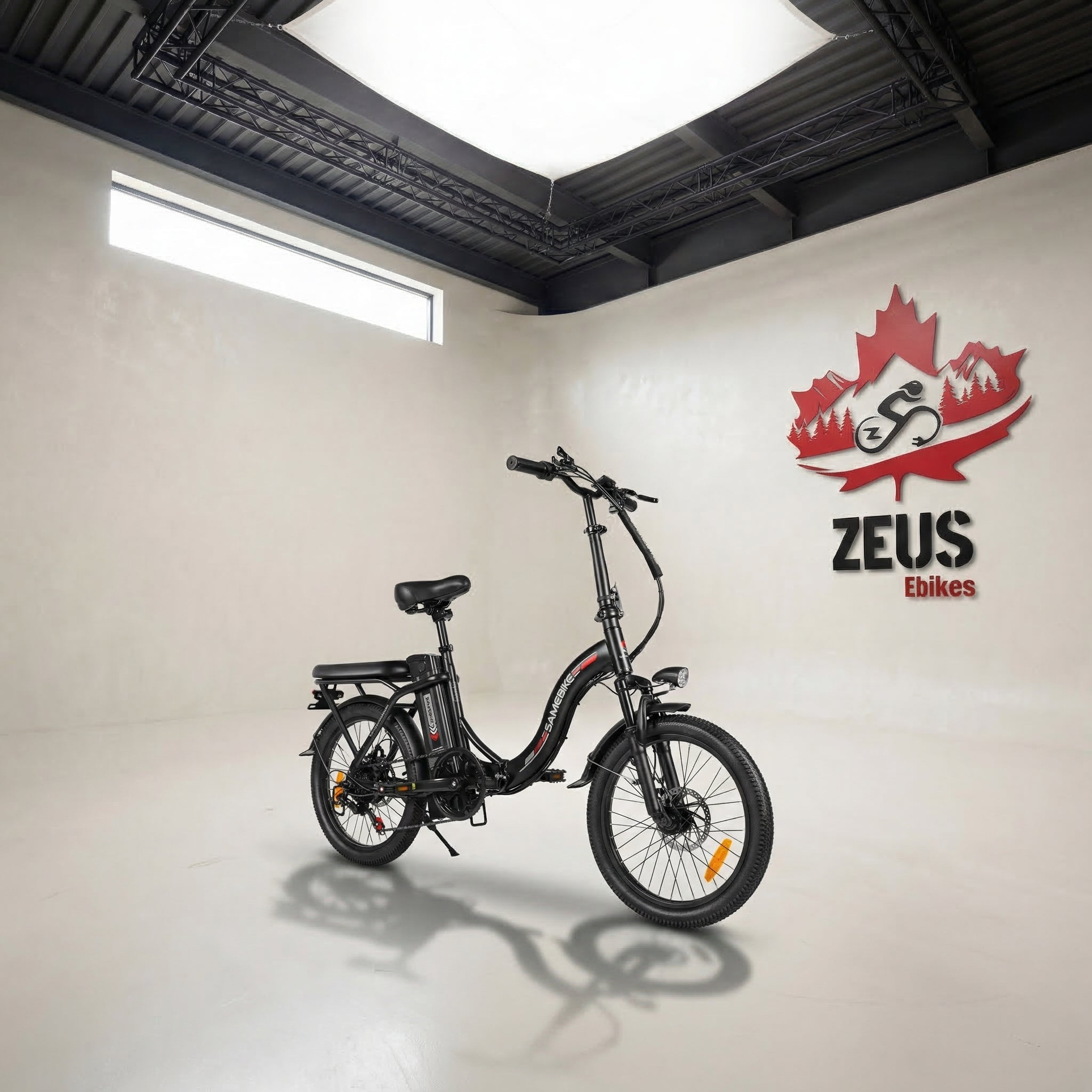 SAMEBIKE CY20 Folding Commuter Electric Bike (350W, 36V 13Ah, 20")