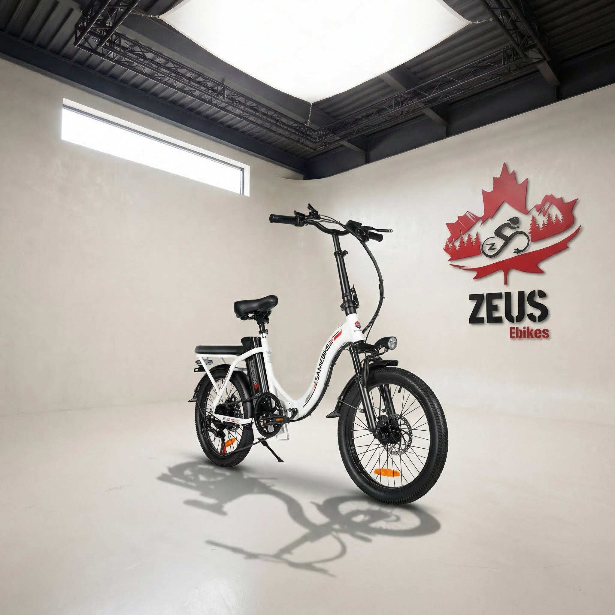 SAMEBIKE CY20 Folding Commuter Electric Bike (350W, 36V 13Ah, 20")