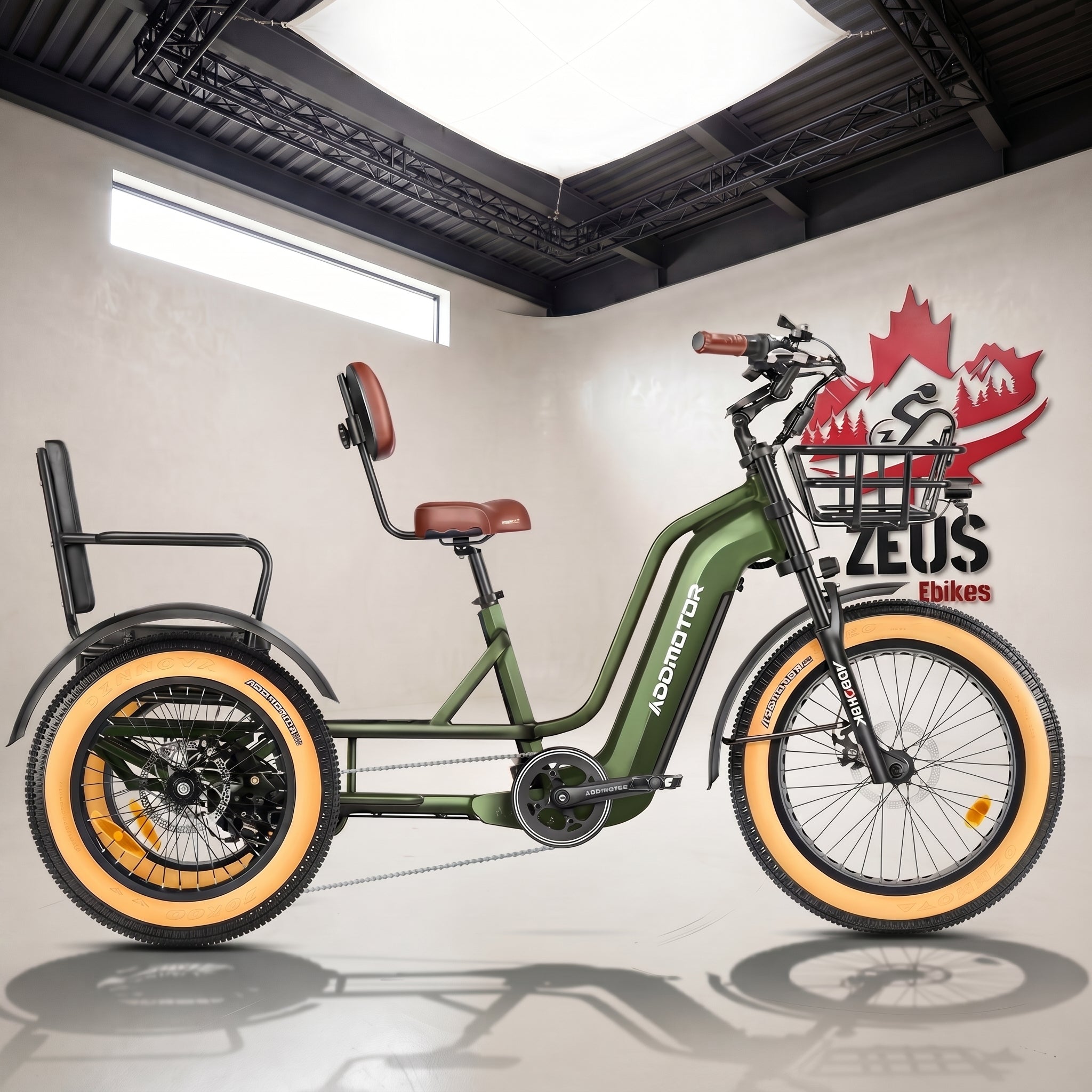 Addmotor Greattan L Passenger eTrike — 2 Seats, 209 km