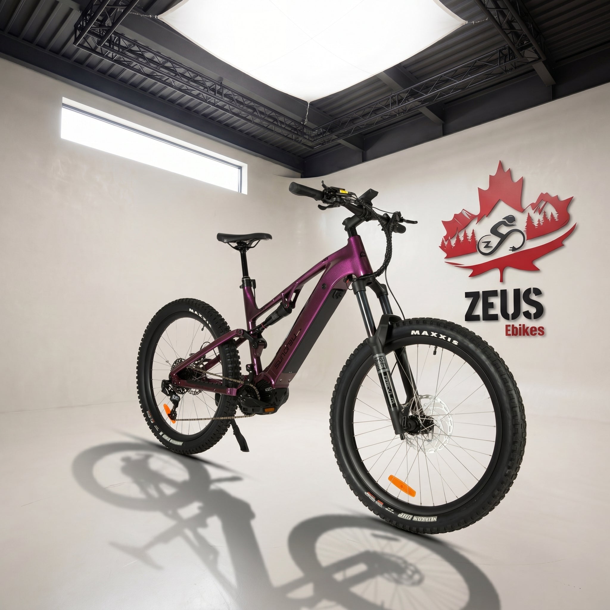 Eunorau Urus 2.0 eMTB — Bafang M600, 120 Nm Full-Sus – Zeus Ebikes Canada