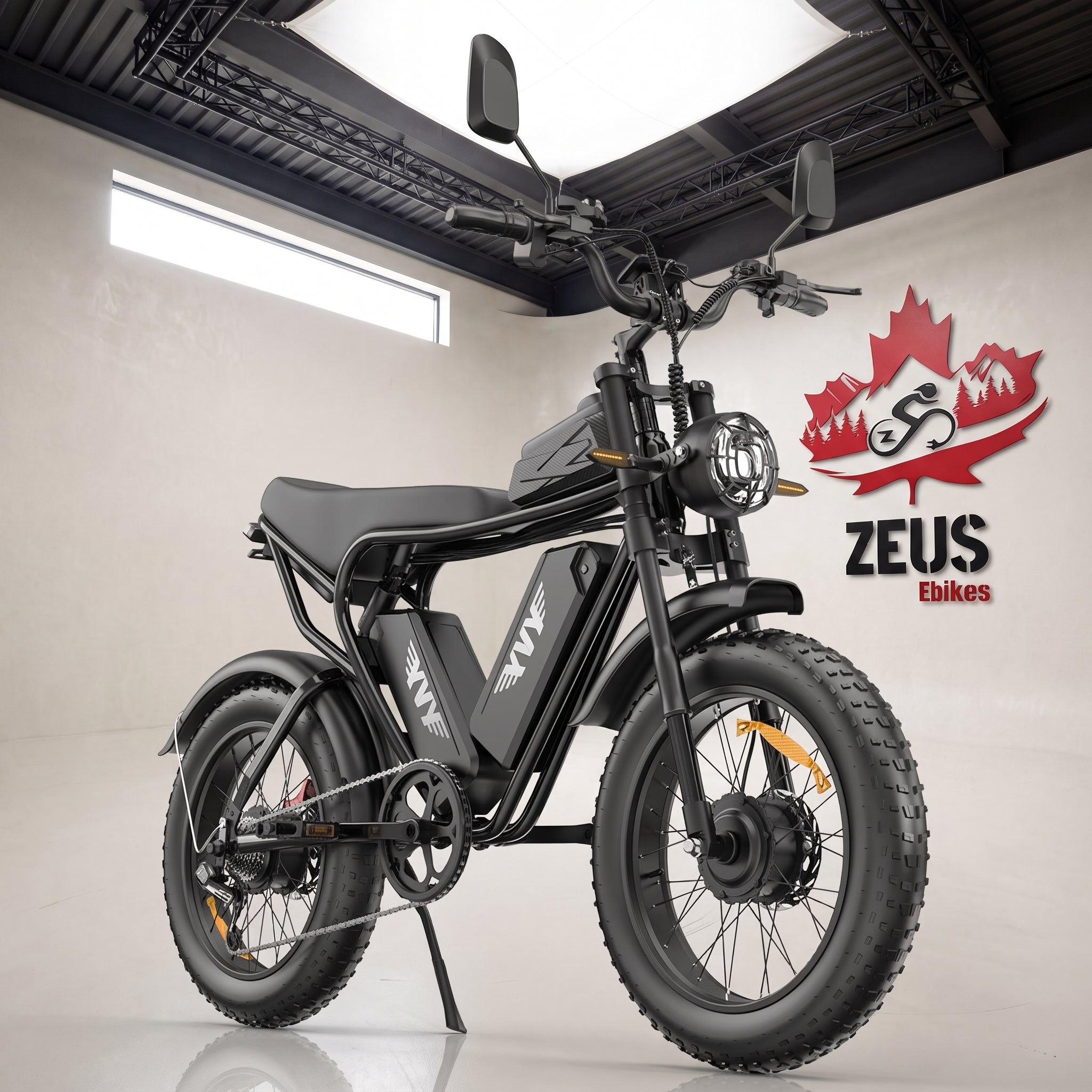 YVY C20 Pro 2000W Dual-Motor Fat Tire Electric Bike