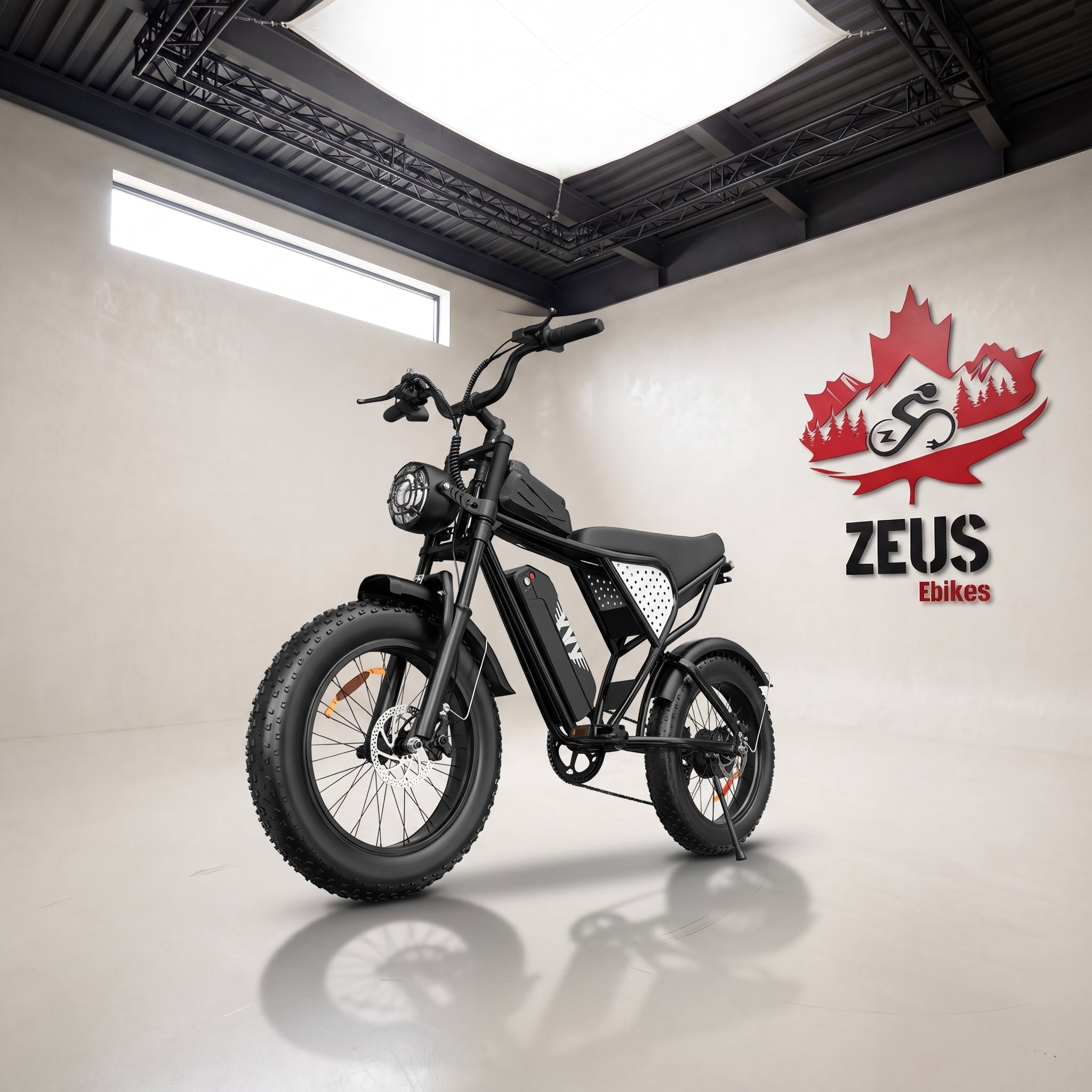 YVY C20 Mini 20" Folding Fat Tire Electric Bike — 1000W, 720 Wh