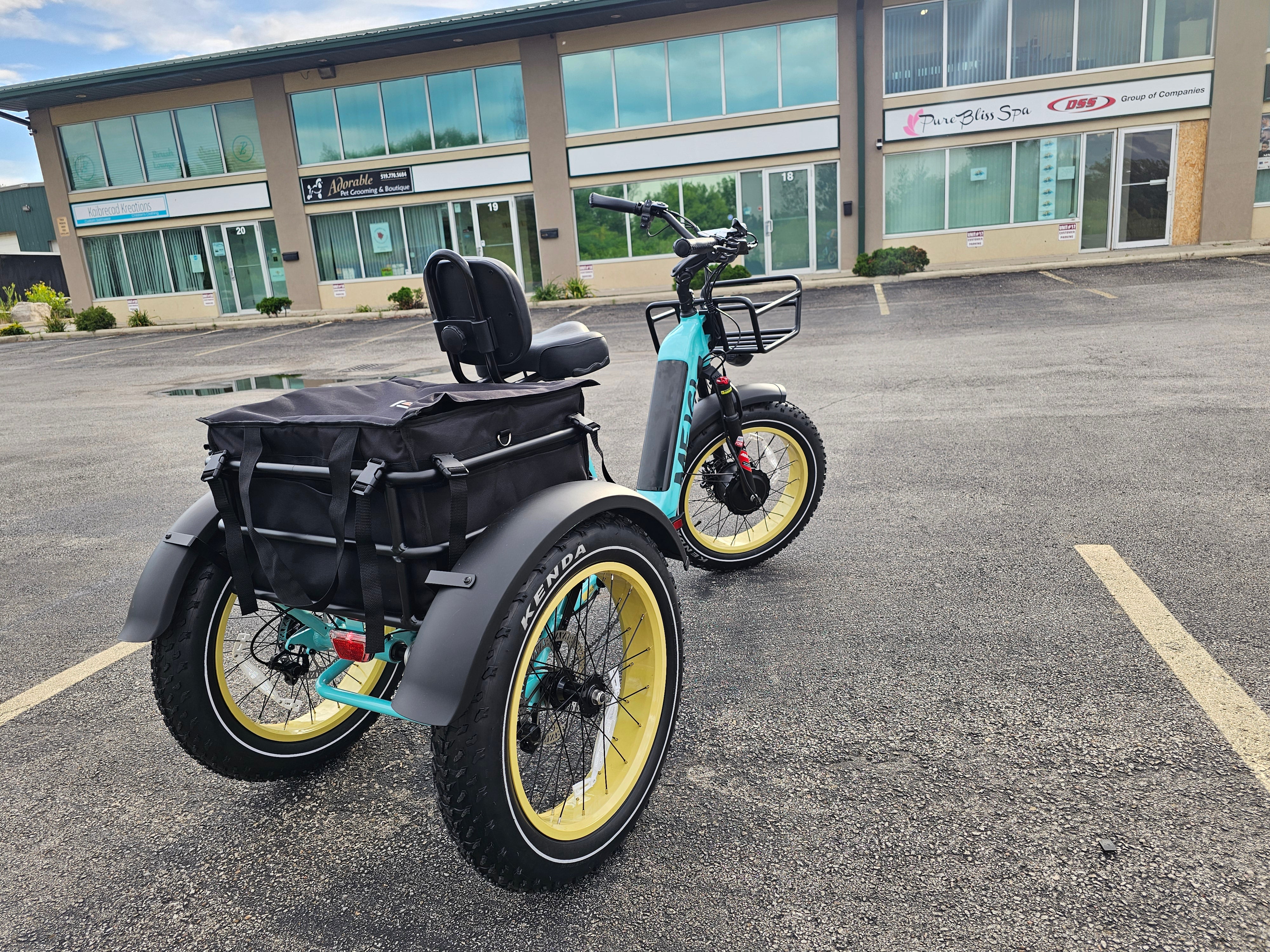 Meigi Silverado Fat Tire Folding Electric Trike