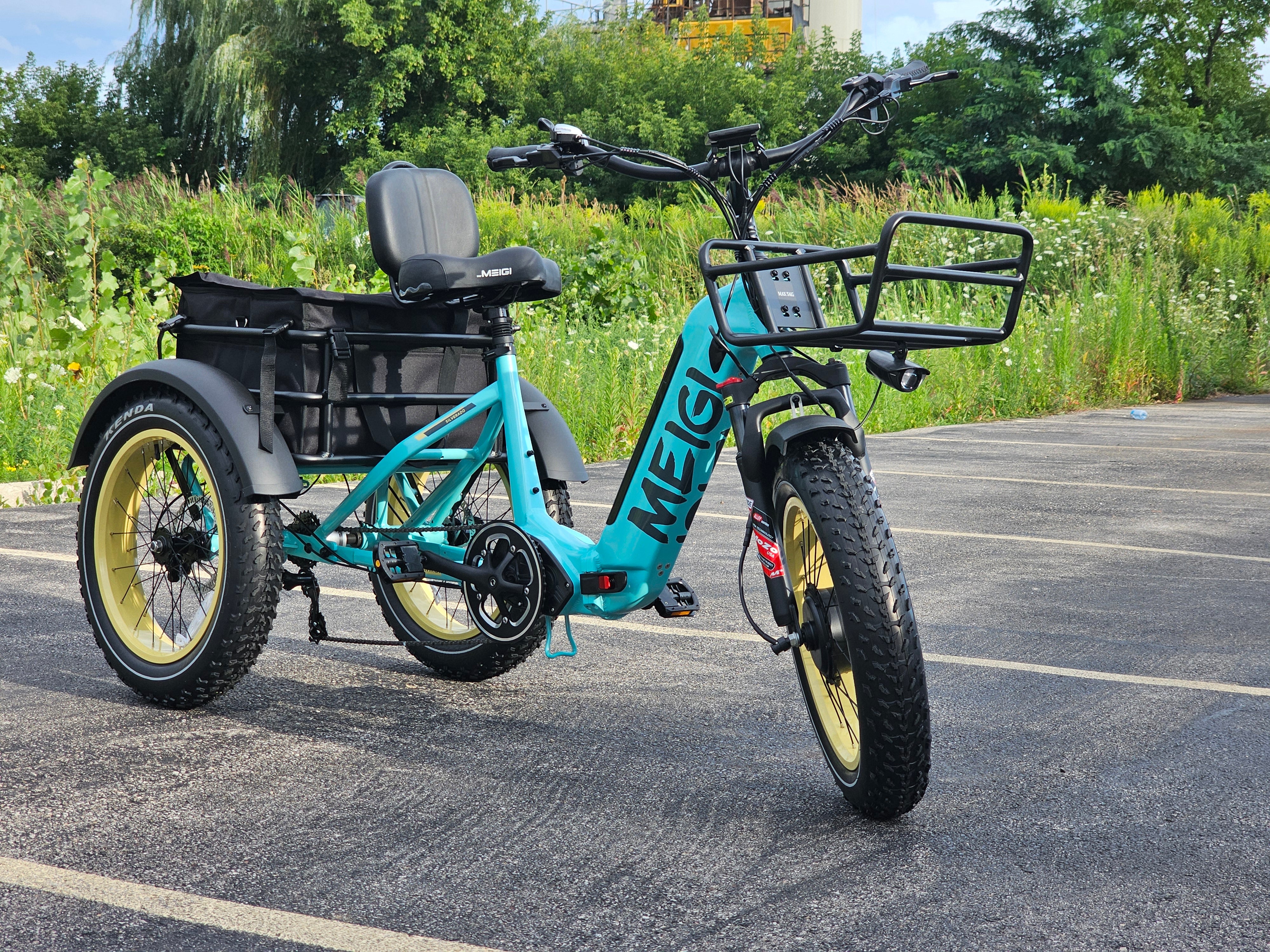 Meigi Silverado Fat Tire Folding Electric Trike