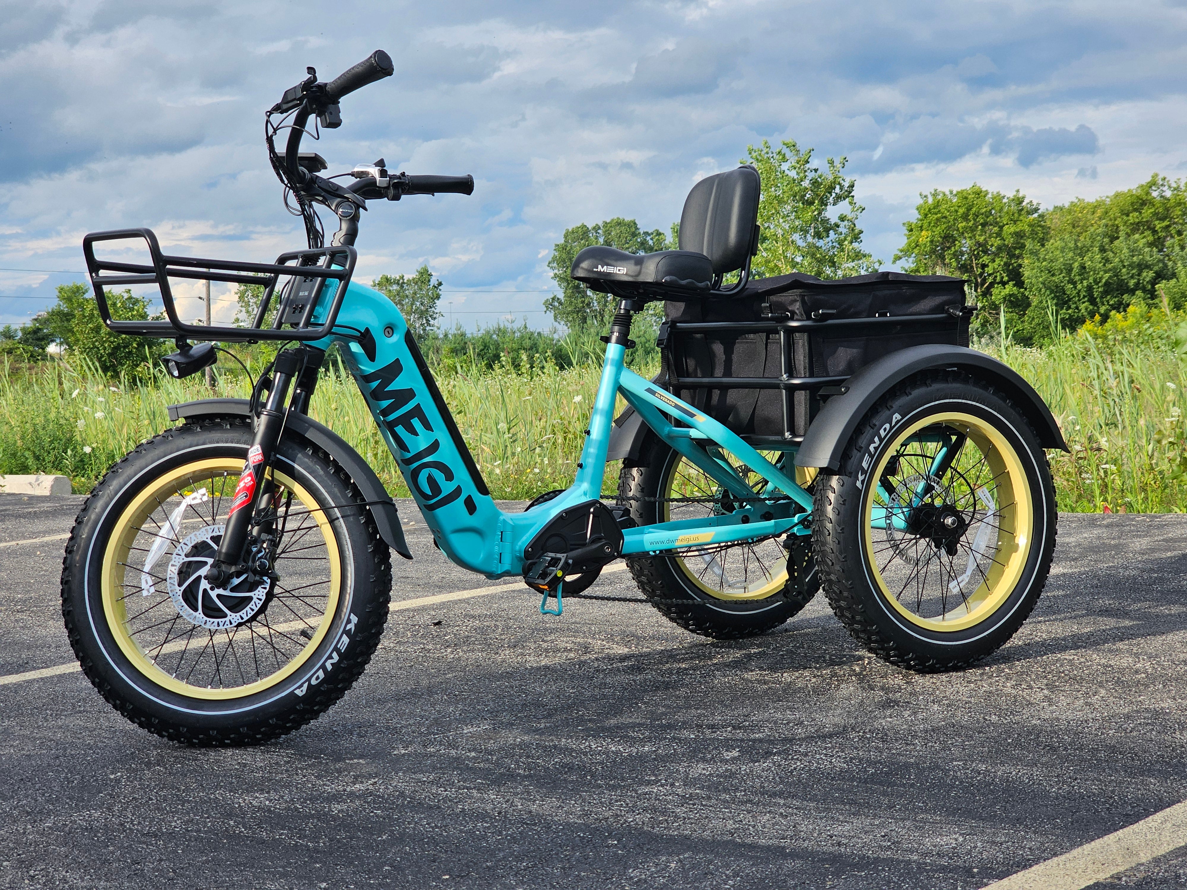 Meigi Silverado Fat Tire Folding Electric Trike