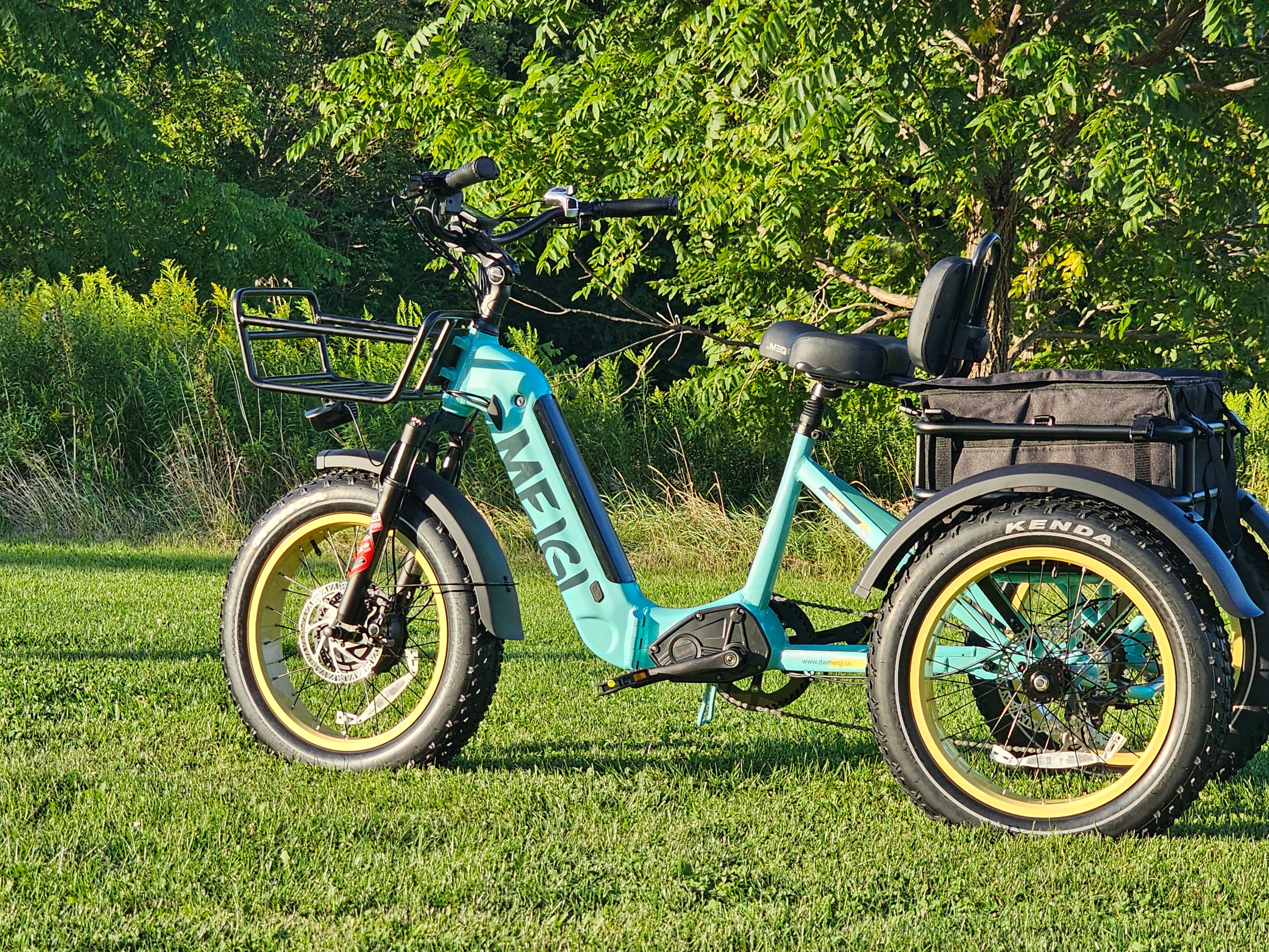 Meigi Silverado Fat Tire Folding Electric Trike