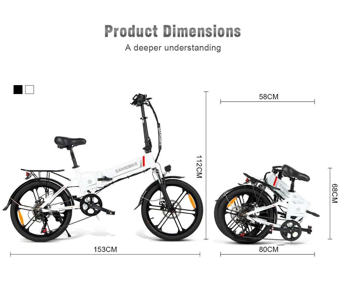 Samebike 20LVXD30-II Folding Electric Bike
