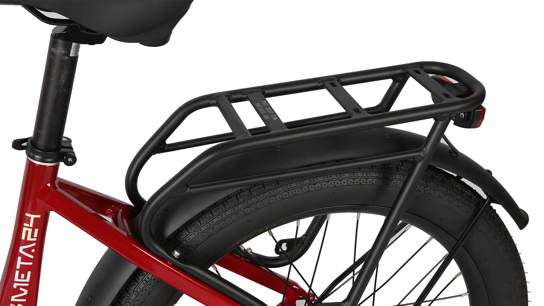 Eunorau Meta 24 step-through commuter electric bike — 500W rear hub motor, torque sensor, 48V 720Wh Samsung battery, 24x3.0 Innova tyres, hydraulic disc brakes — Zeus eBikes Canada