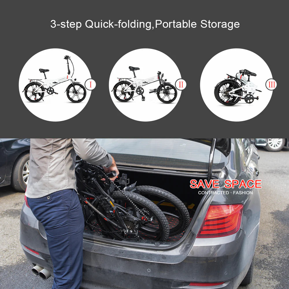 Samebike 20LVXD30-II Folding Electric Bike