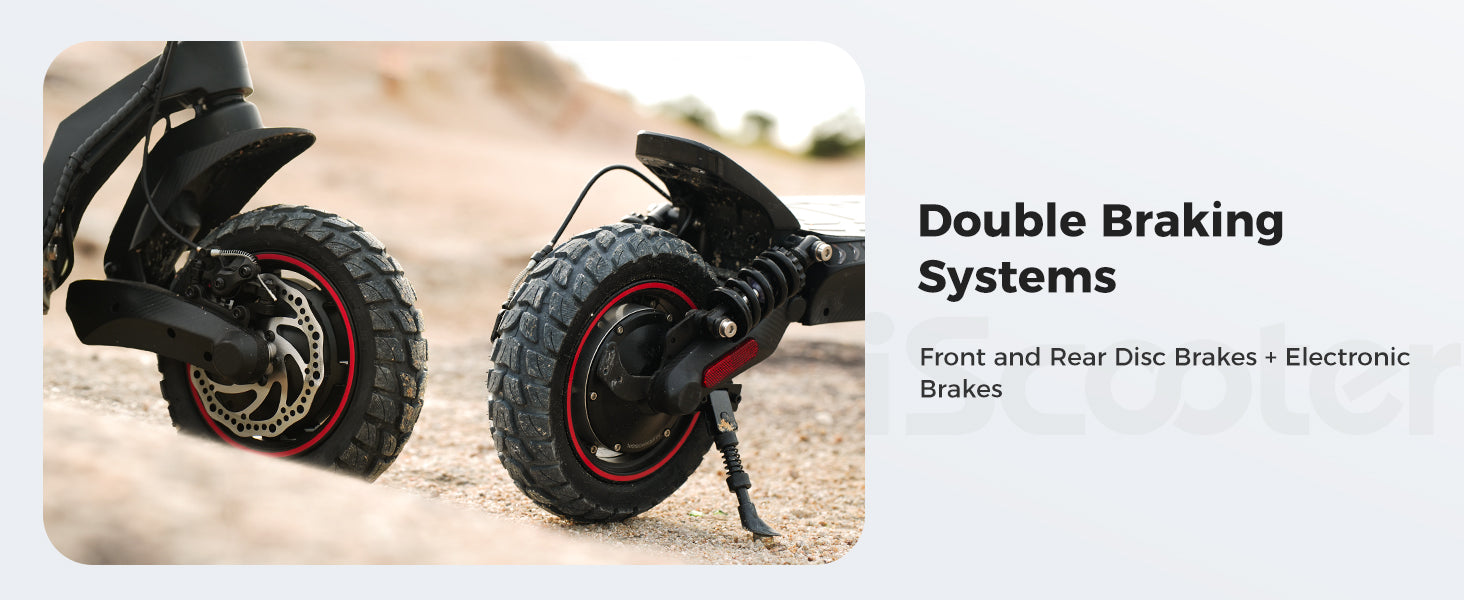 iScooter iX7 Pro Dual Motor Off-road Electric Scooter