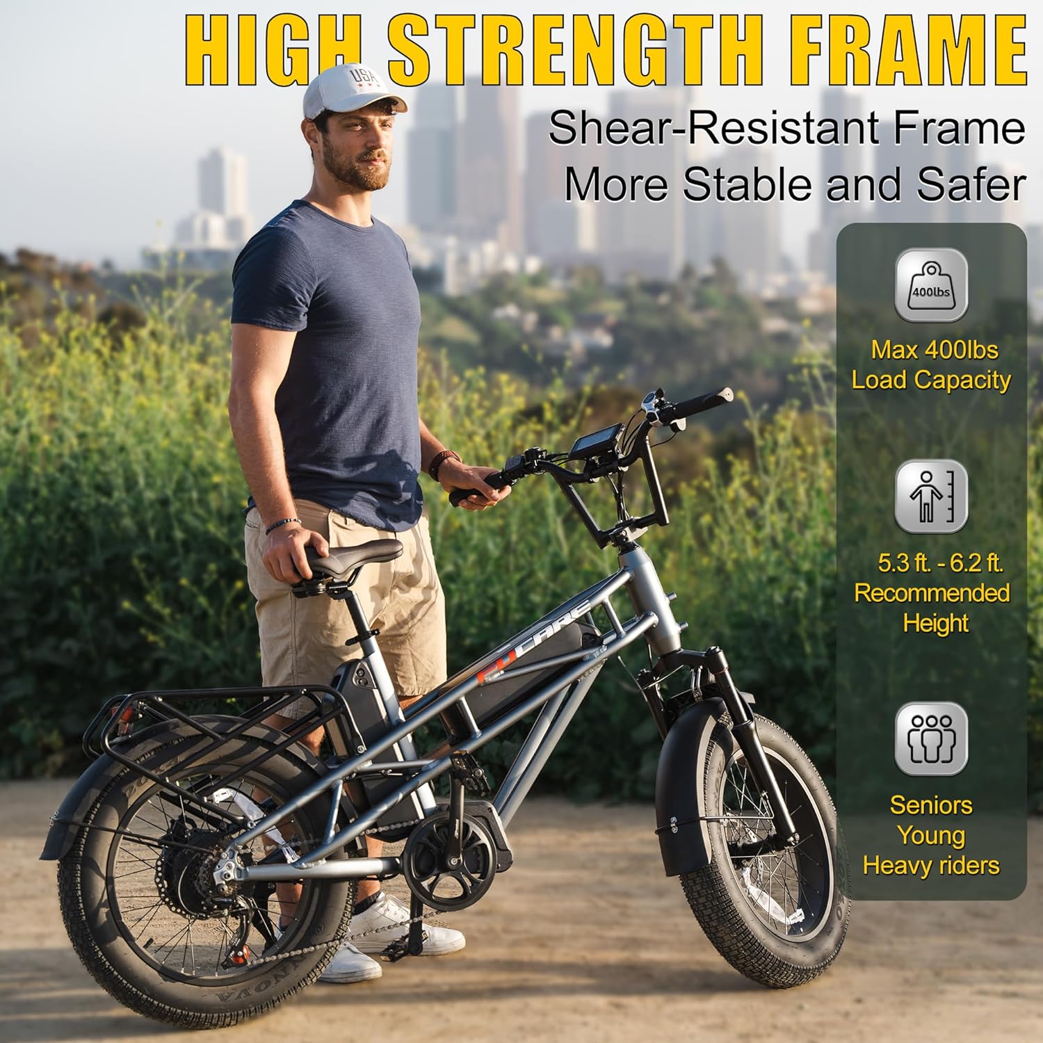 Fucare Gemini X 1000W Dual Battery Ebike (Pre-Order, clearing customs now)