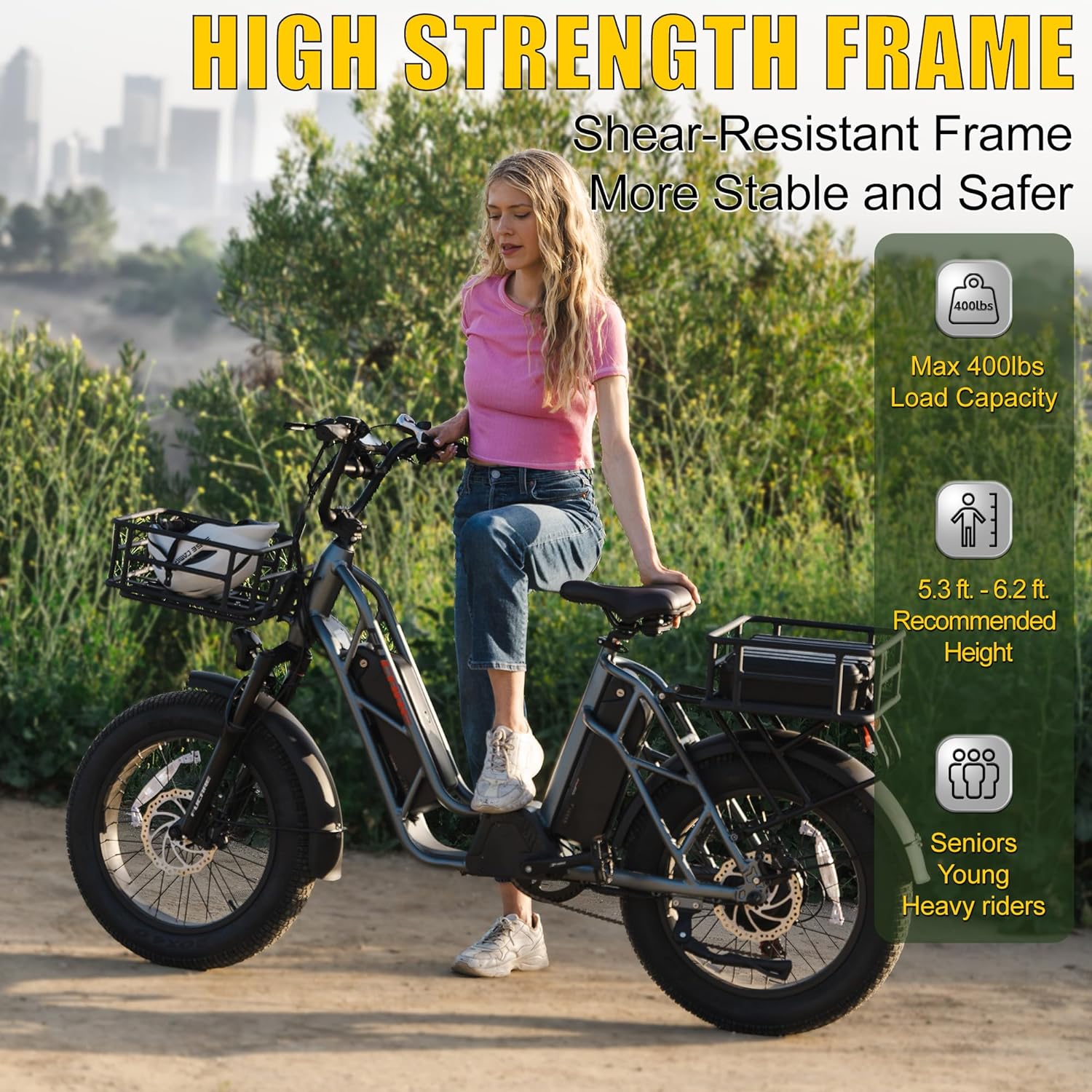 Fucare Gemini Dual Battery 1000W Ebike (Pre-Order, clearing customs now)