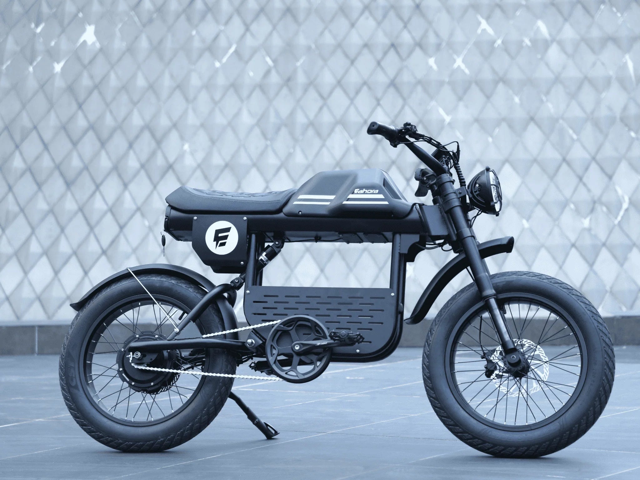 Eahora FT-01 Max 2025 Moped-Style Electric Bike (48V 30Ah, 500W, Hydraulic Brakes)