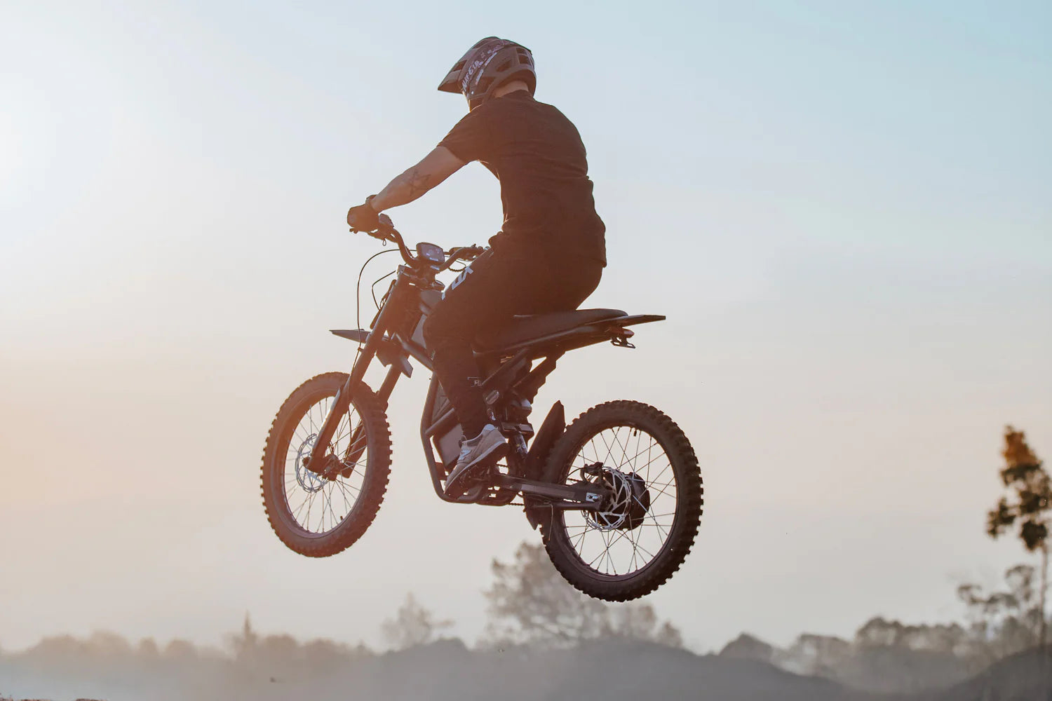 GT73 Electric Motorbike (Dual Battery 48V 18.2Ah×2, 2400W Peak, 25” Off-Road Tires)