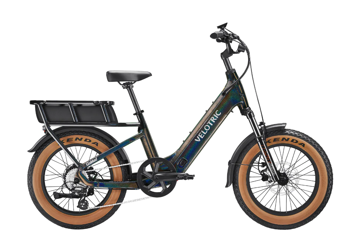 Velotric GoMad in Obsidian, side view — Zeus eBikes Canada