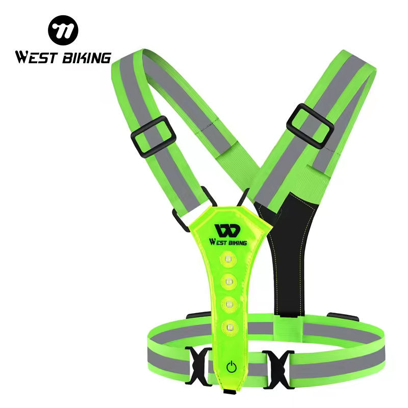 LED Reflective Safety Vest