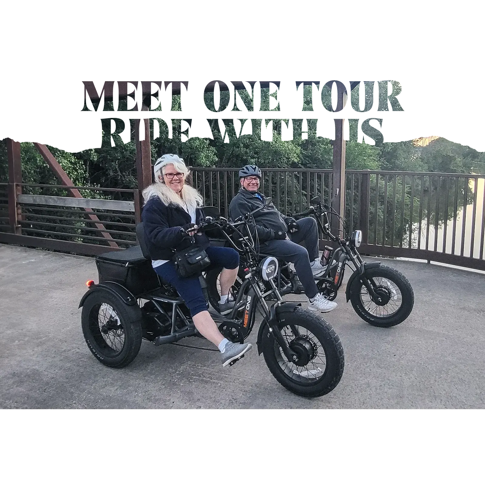 Meet One Tour Dual-Motor Dual-Battery Electric Trike (AWD)