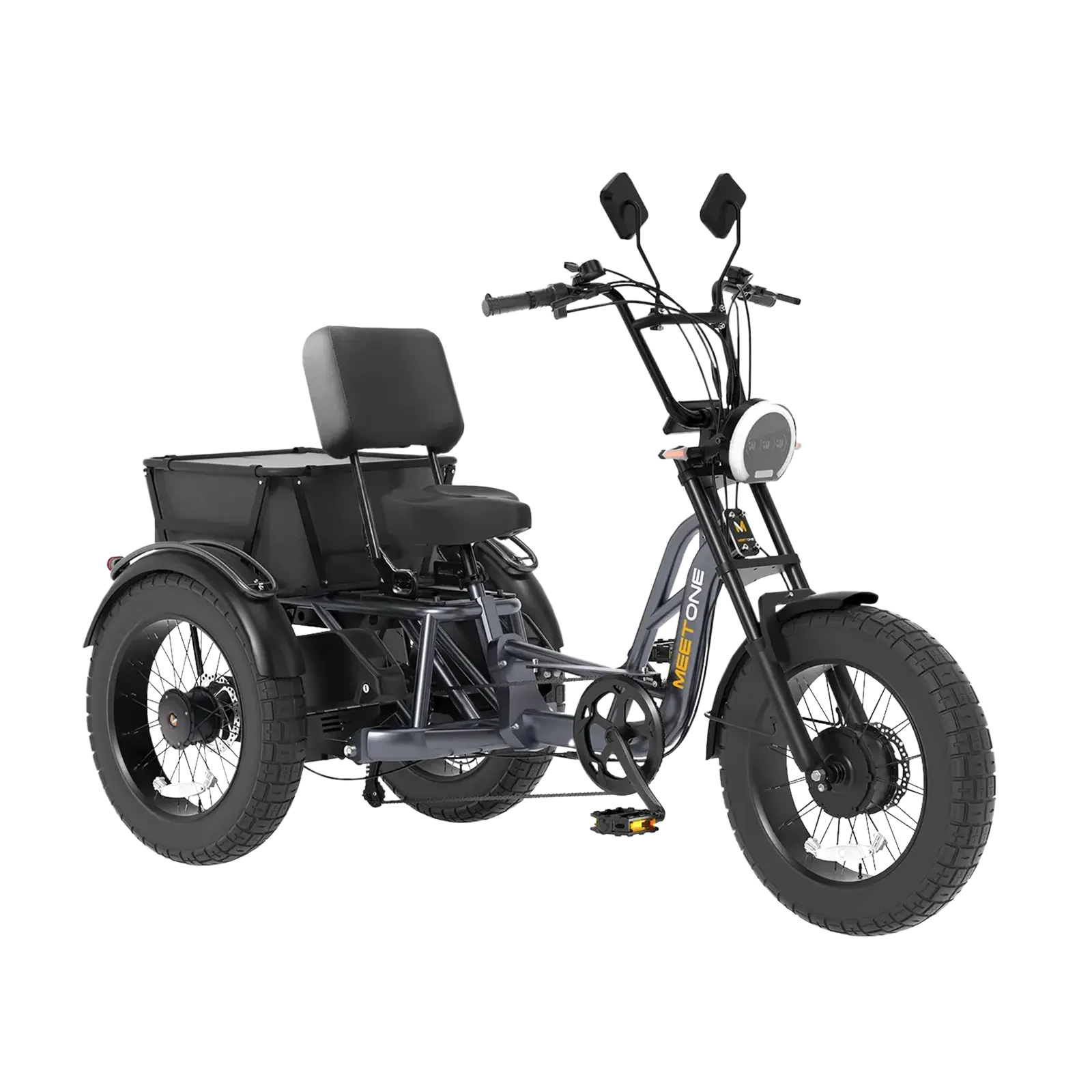 Meet One Tour Dual-Motor Dual-Battery Electric Trike (AWD)