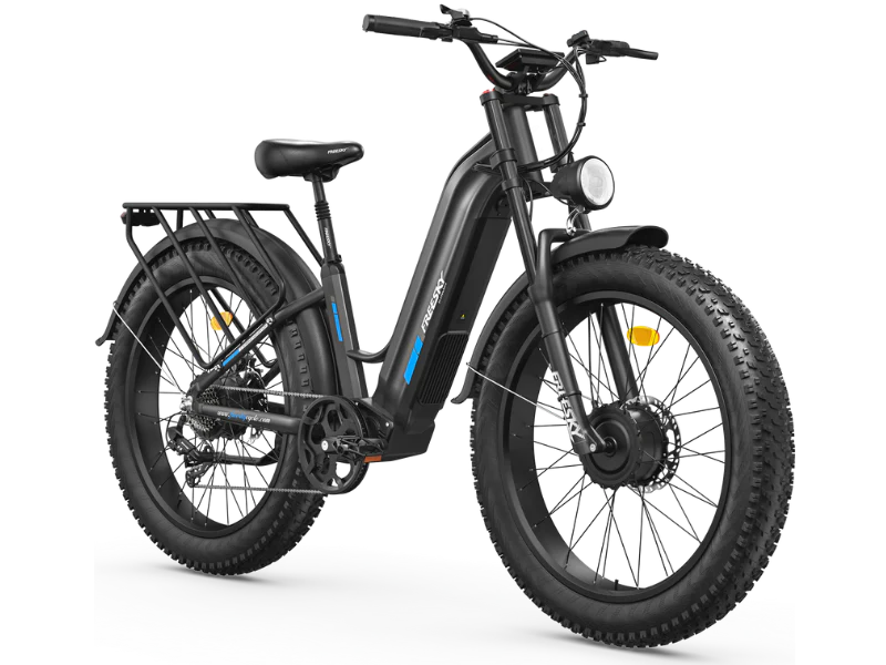 FREESKY Ranger M-540 Dual-Motor Step-Thru Electric Bike (48V 25Ah, 3500W Peak)