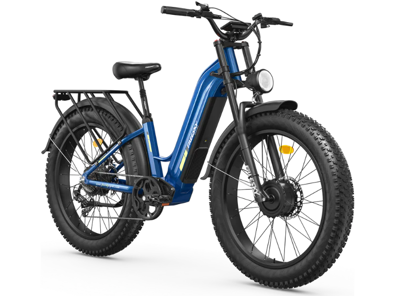 FREESKY Ranger M-540 Dual-Motor Step-Thru Electric Bike (48V 25Ah, 3500W Peak)
