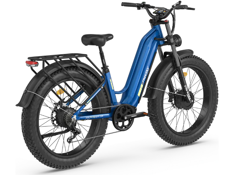 FREESKY Ranger M-540 Dual-Motor Step-Thru Electric Bike (48V 25Ah, 3500W Peak)